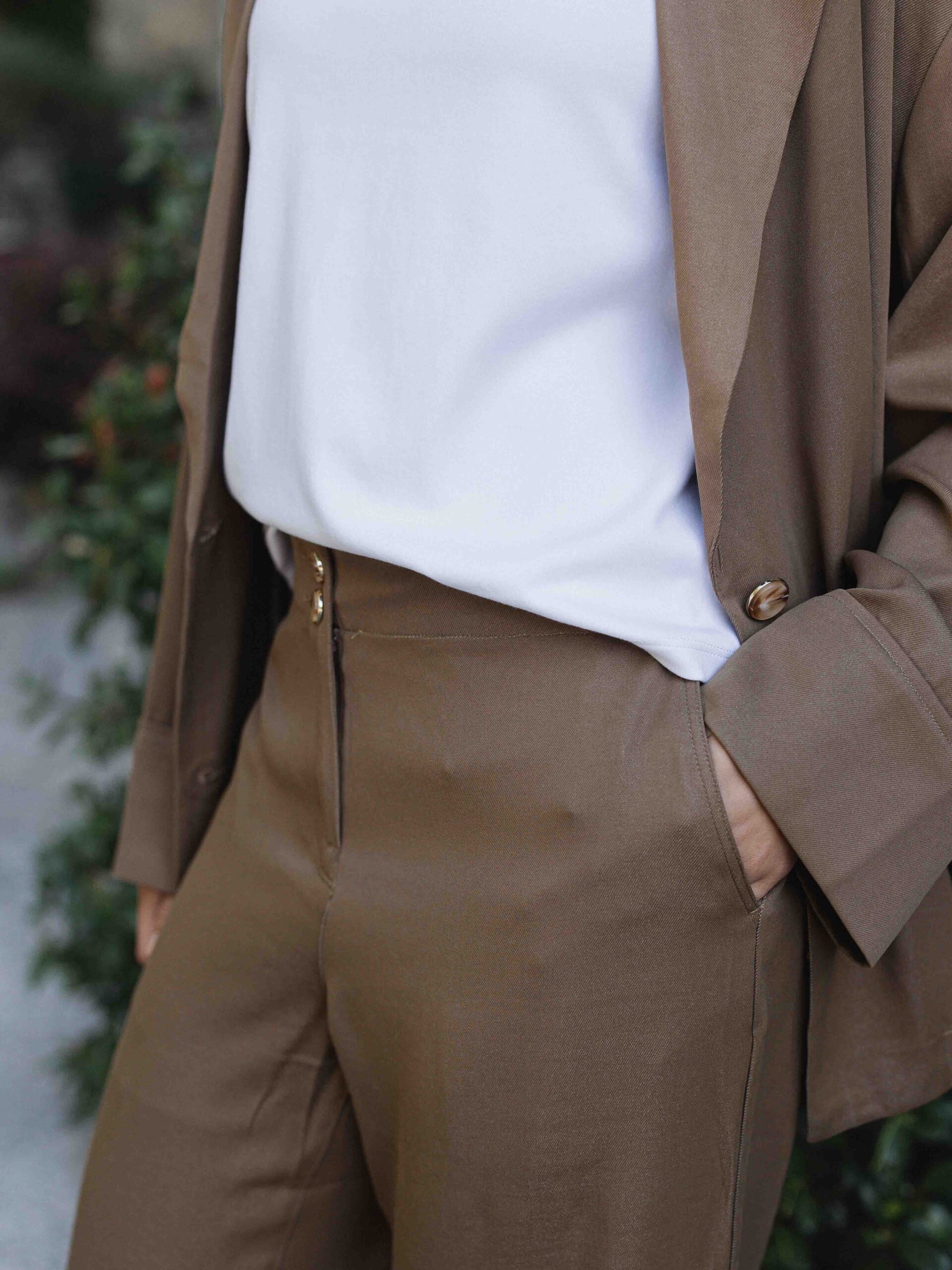 Brown Femme Blazer 1608 WEAR