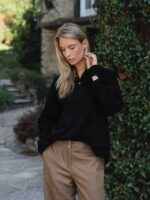 Black Polo Sweater