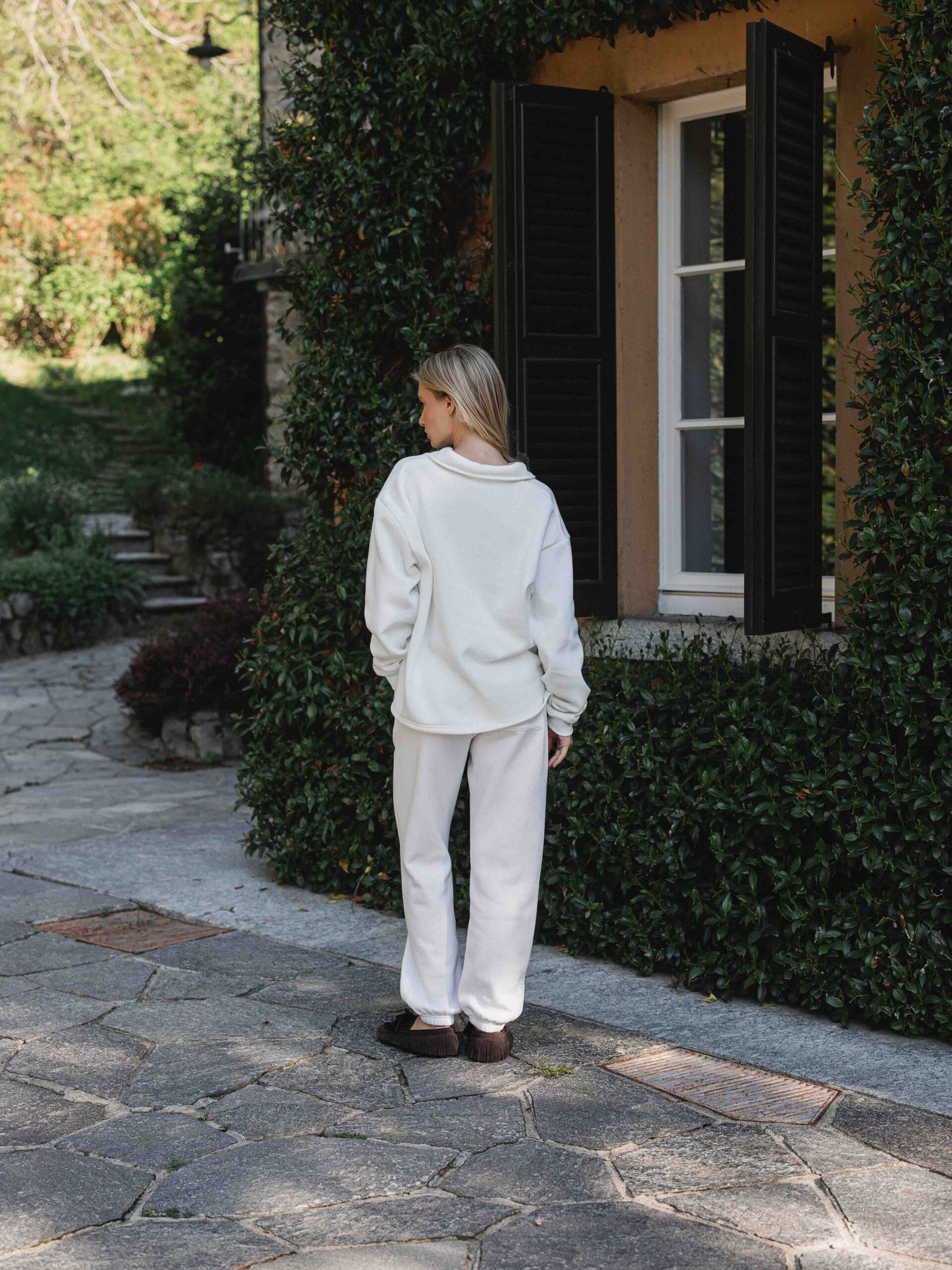 White Jogging Pants 1608 WEAR