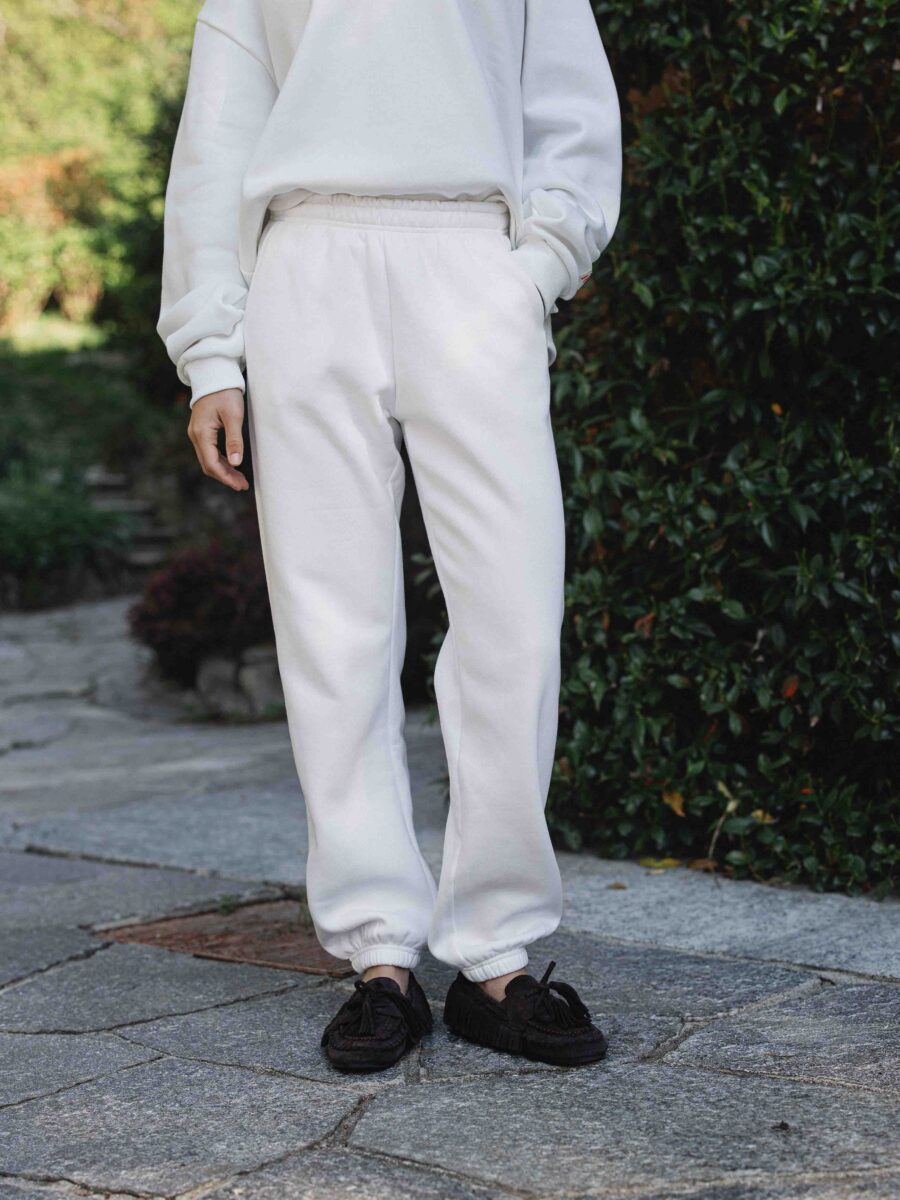 White Jogging Pants