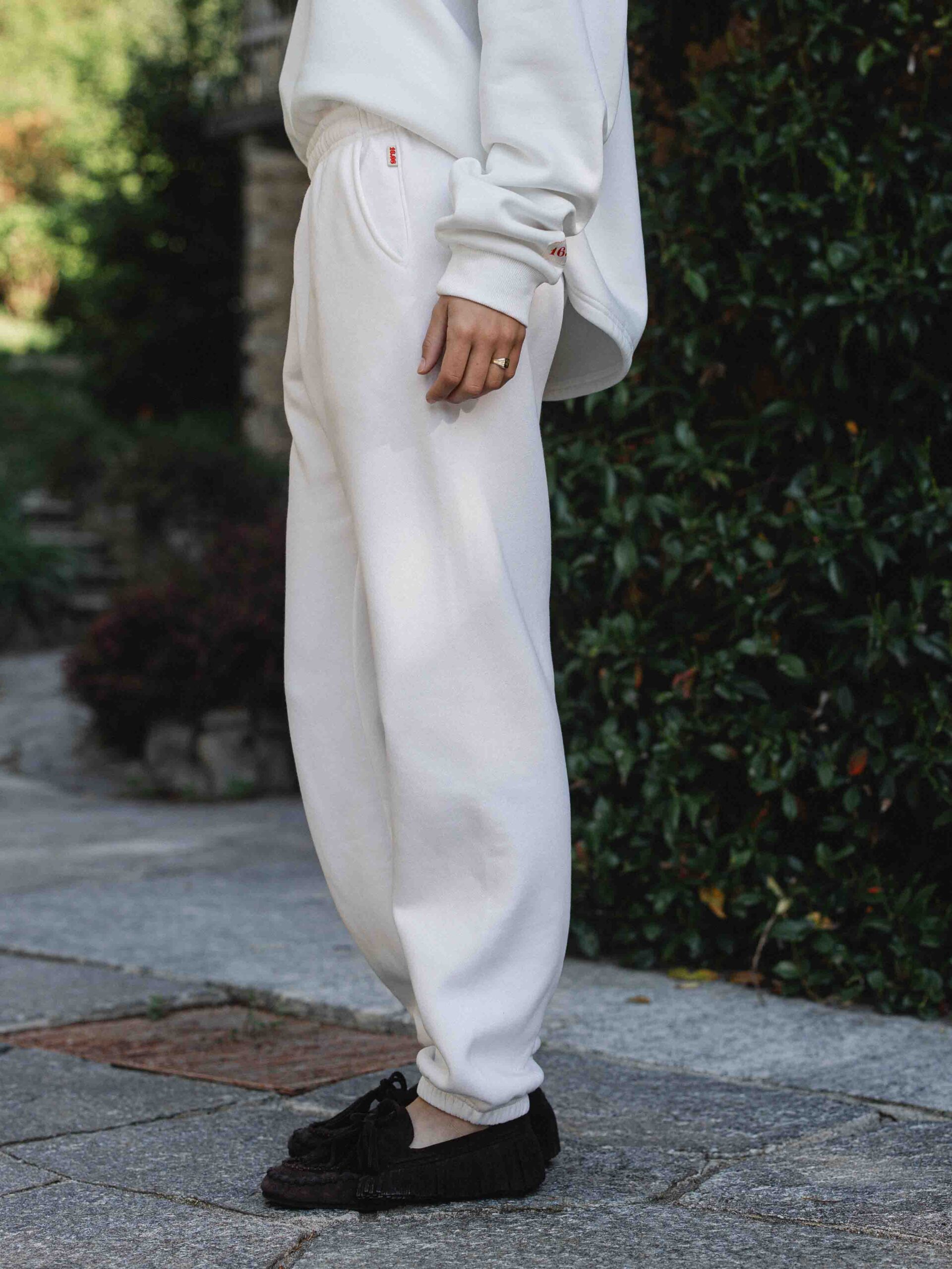 White Jogging Pants 1608 WEAR