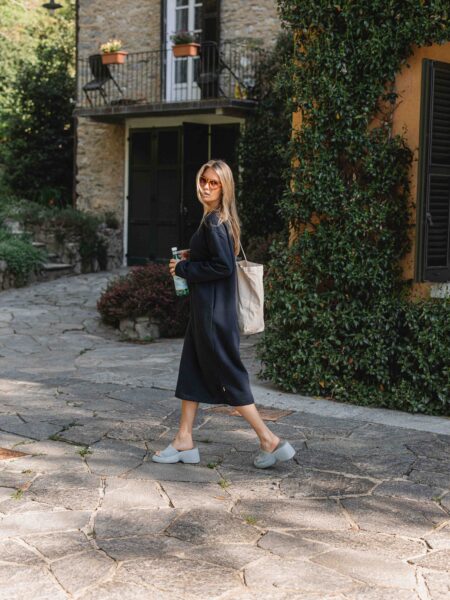 Navy Sweat Dress