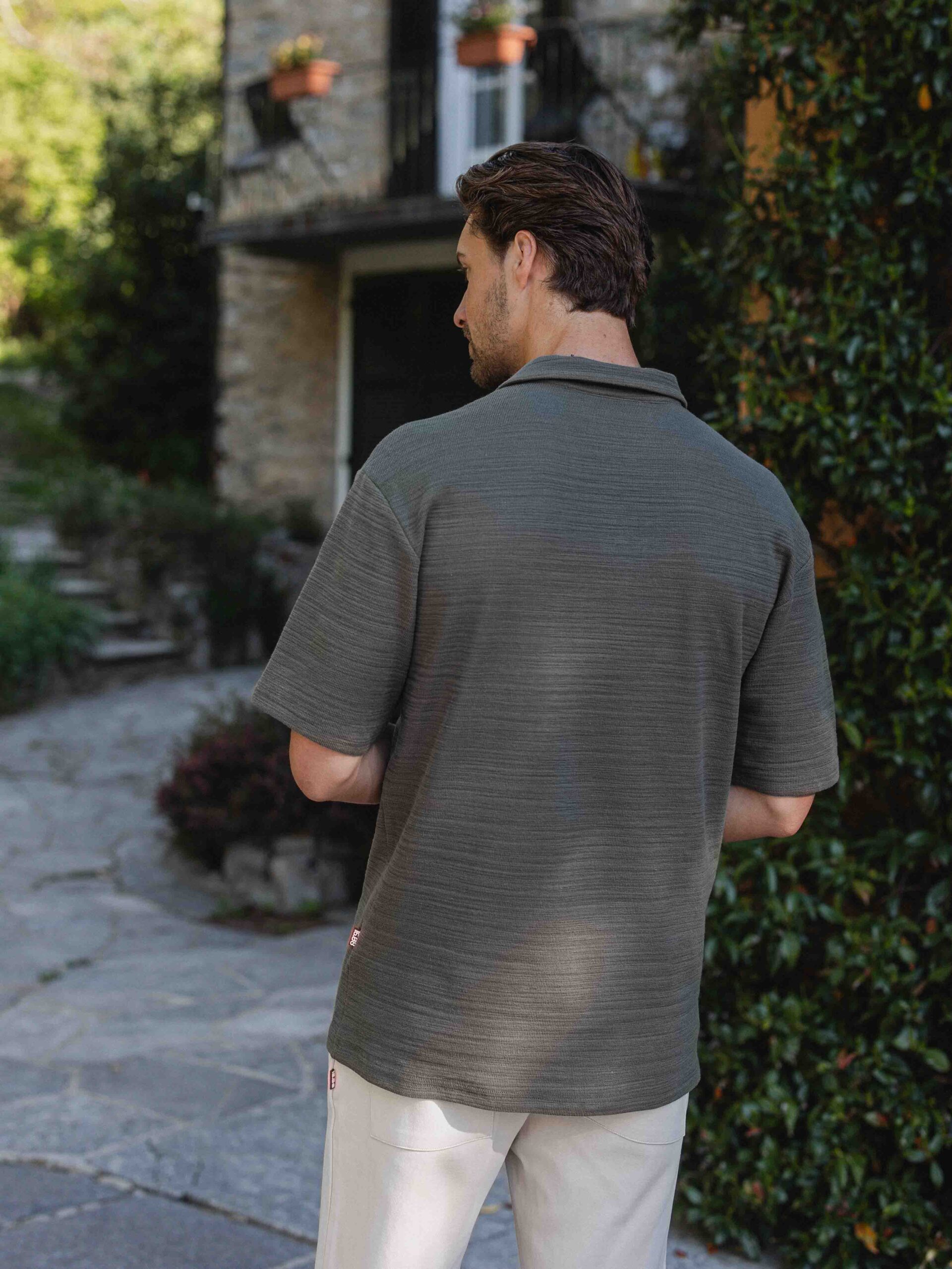 Army Knit Polo Shirt 1608 WEAR
