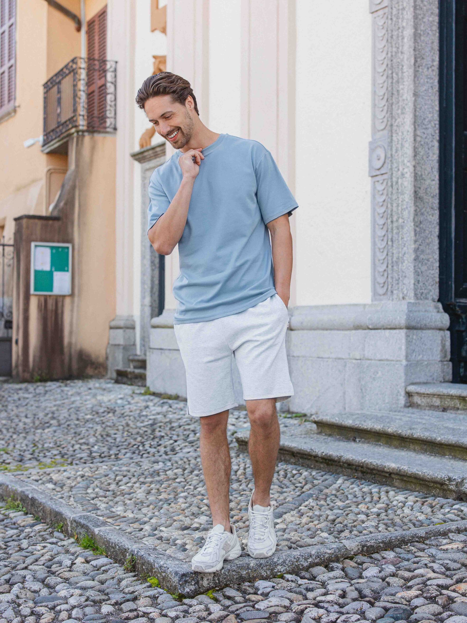 Light Grey Summer Short 1608 WEAR