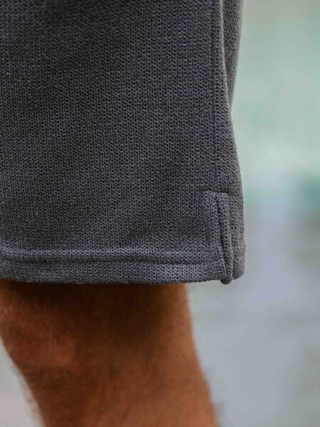 Dark Grey Knitted Short