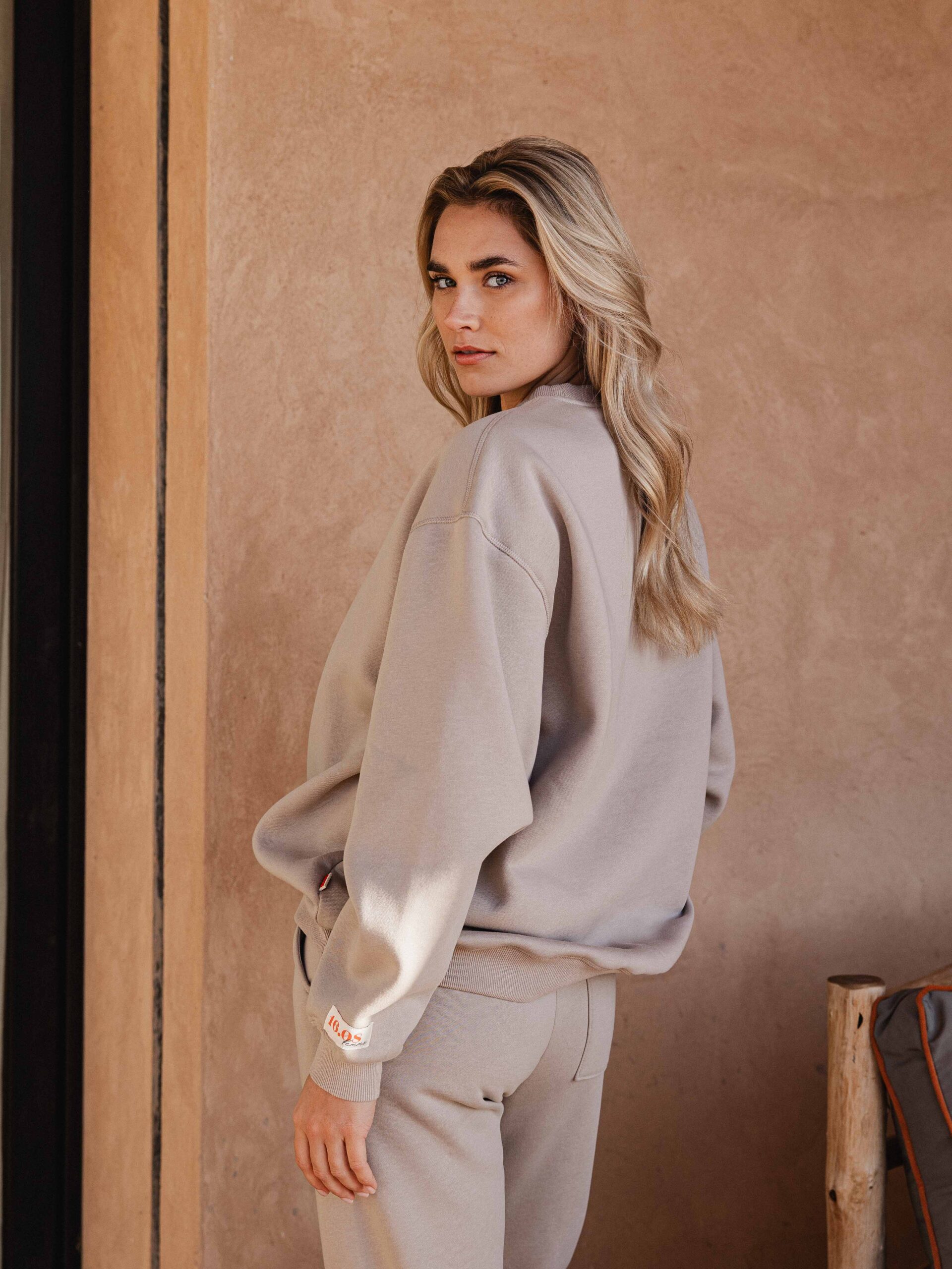Taupe Femme Sweater 1608 WEAR