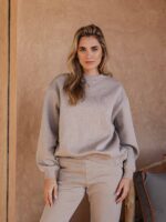 Taupe Femme Sweater