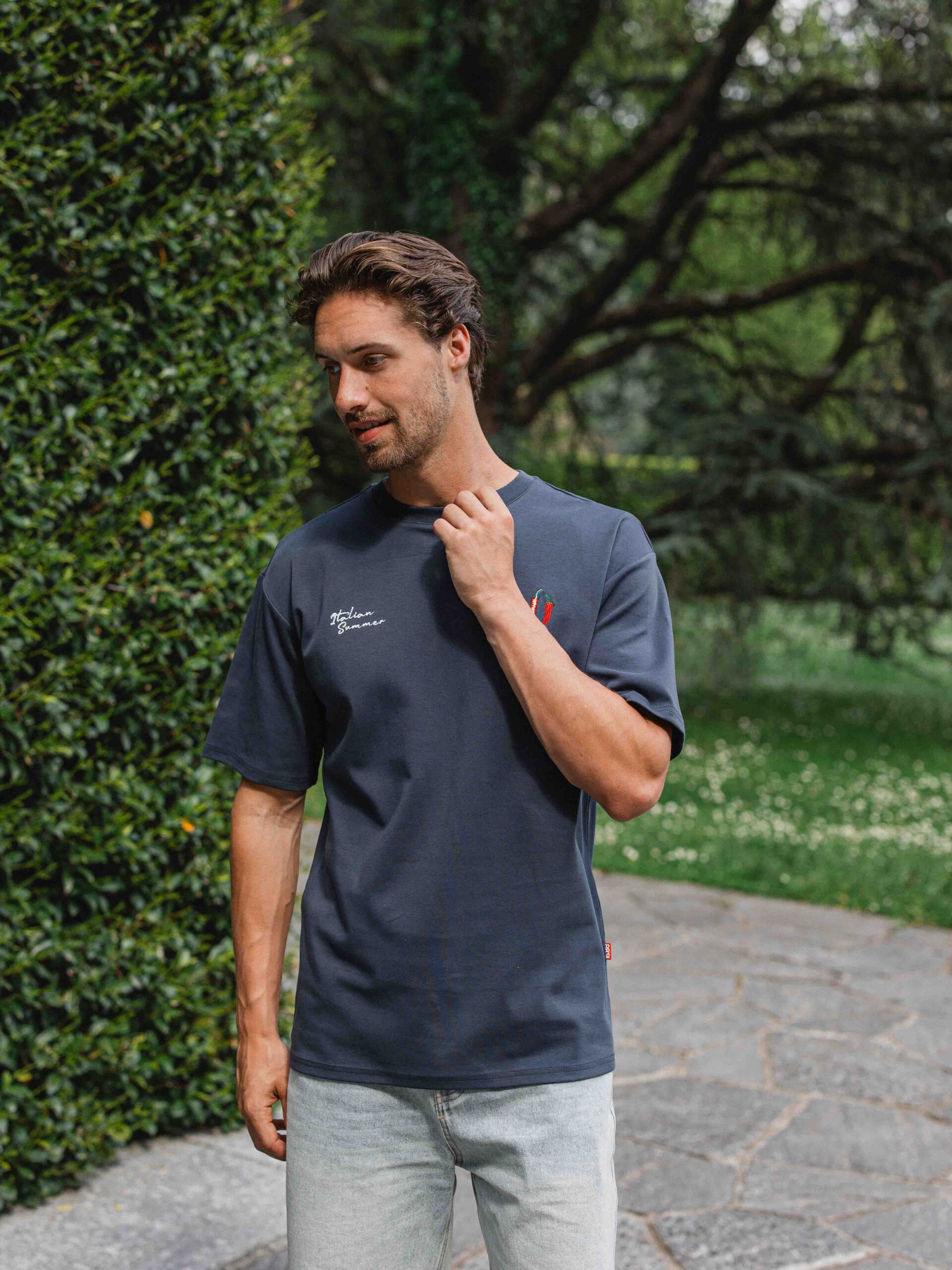 Italian Summer Oversized T-shirt 1608 WEAR