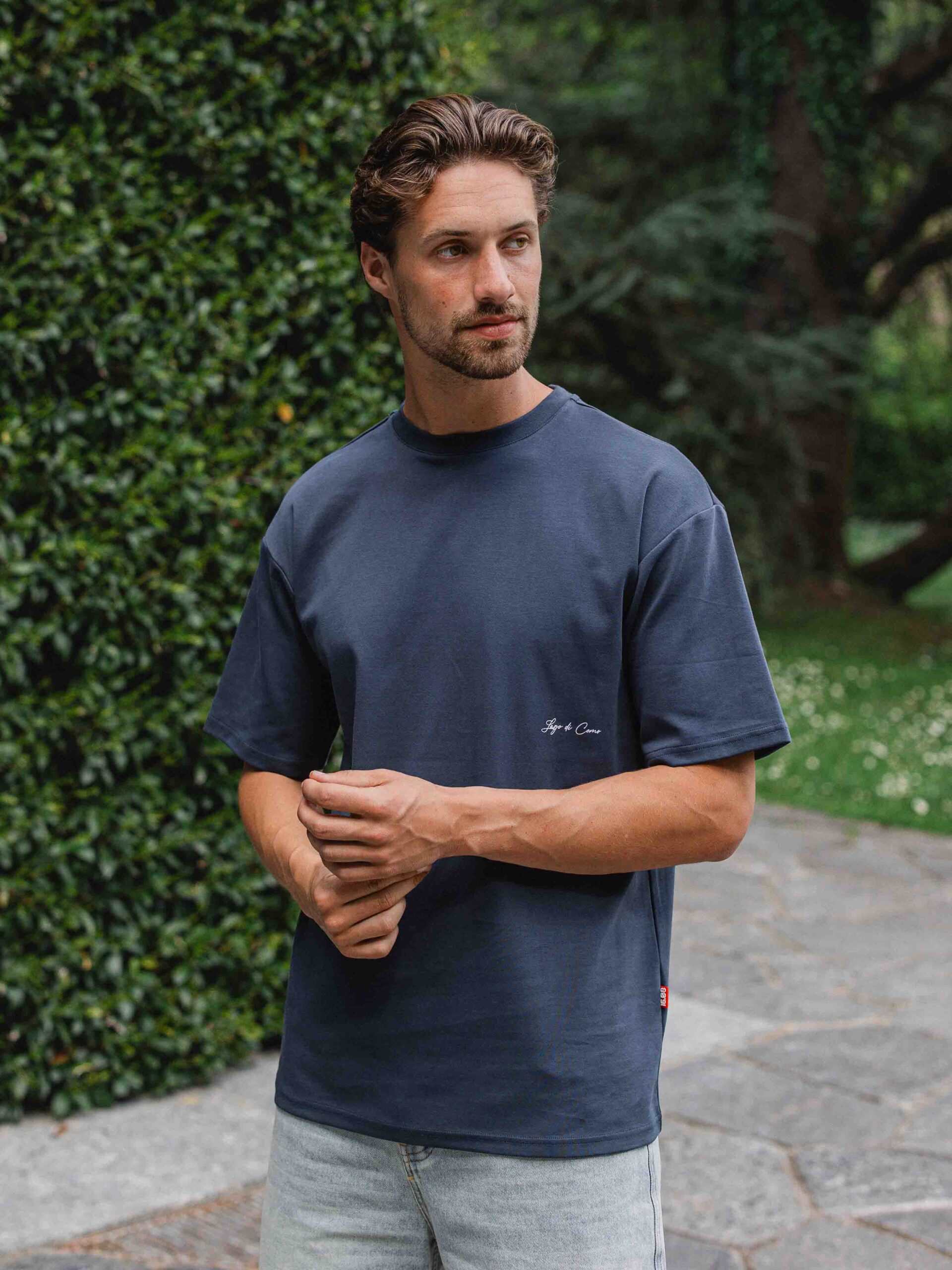 Navy Arancia Oversized T-shirt 1608 WEAR