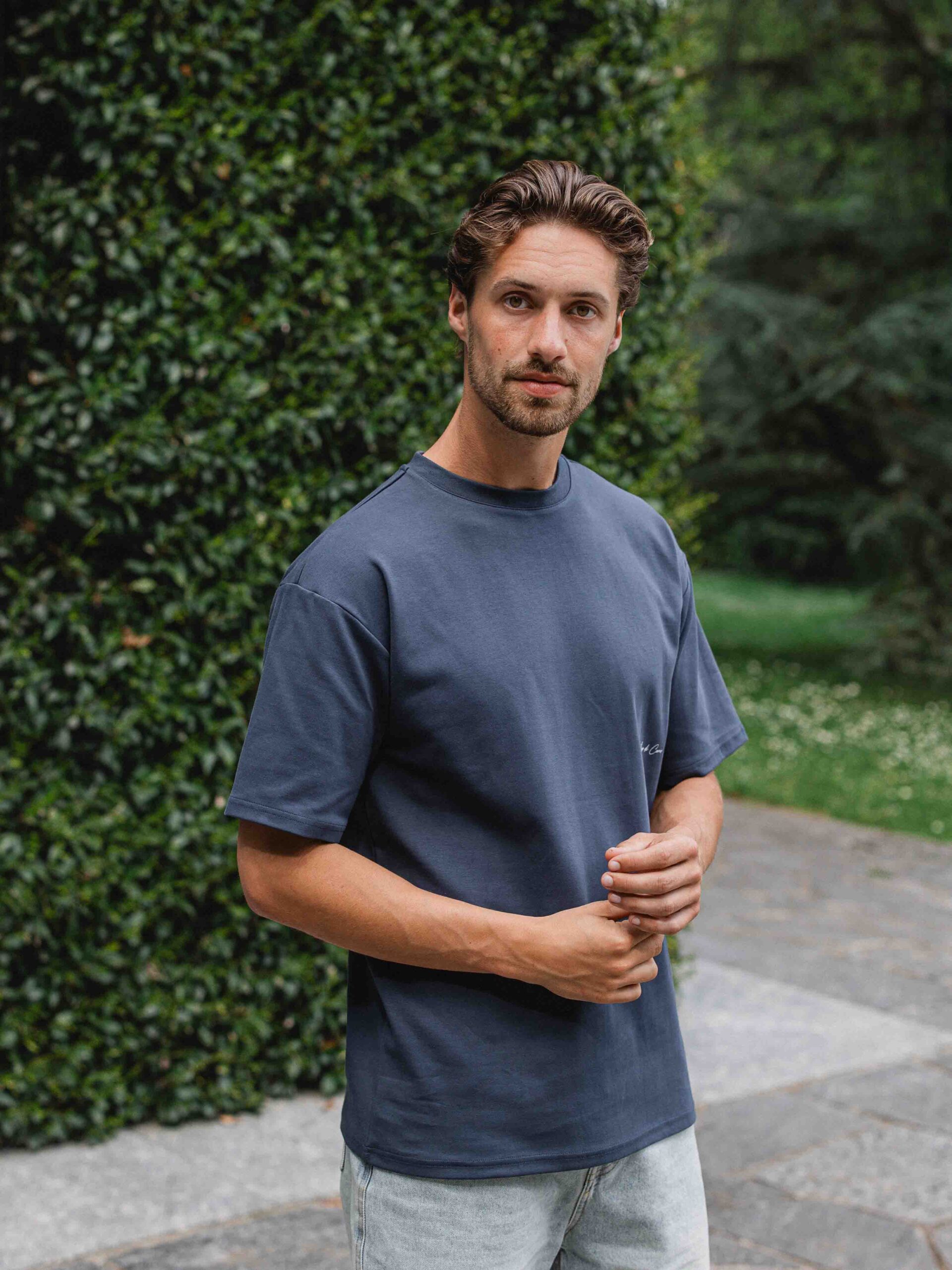 Navy Arancia Oversized T-shirt 1608 WEAR