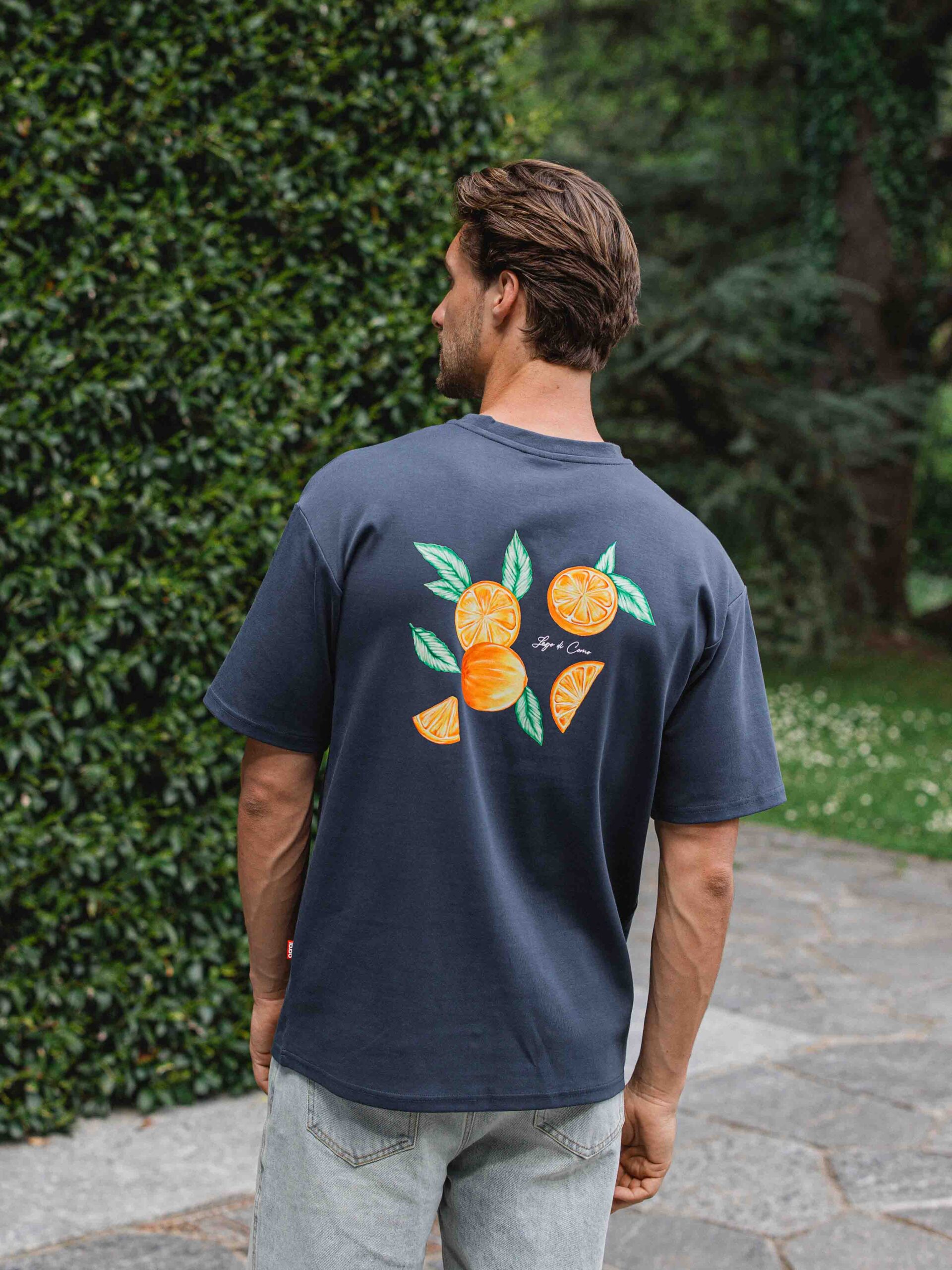 Navy Arancia Oversized T-shirt 1608 WEAR