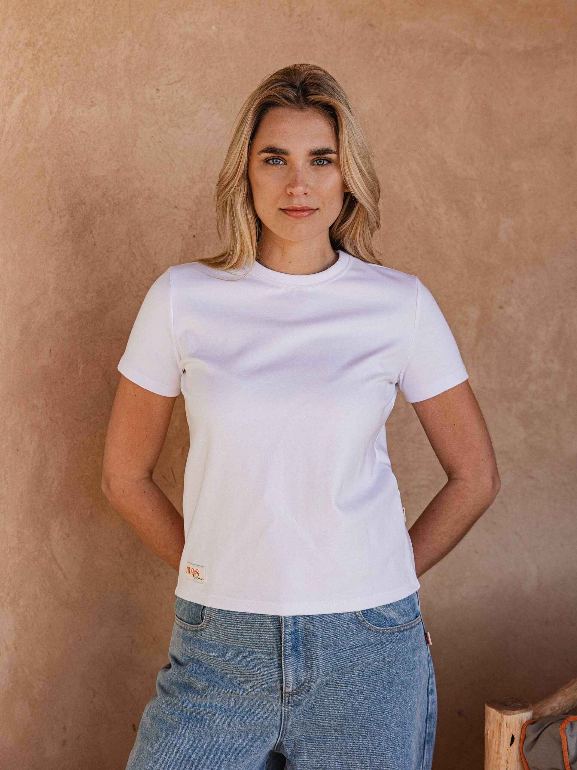 White Basic Femme T-shirt 1608 WEAR