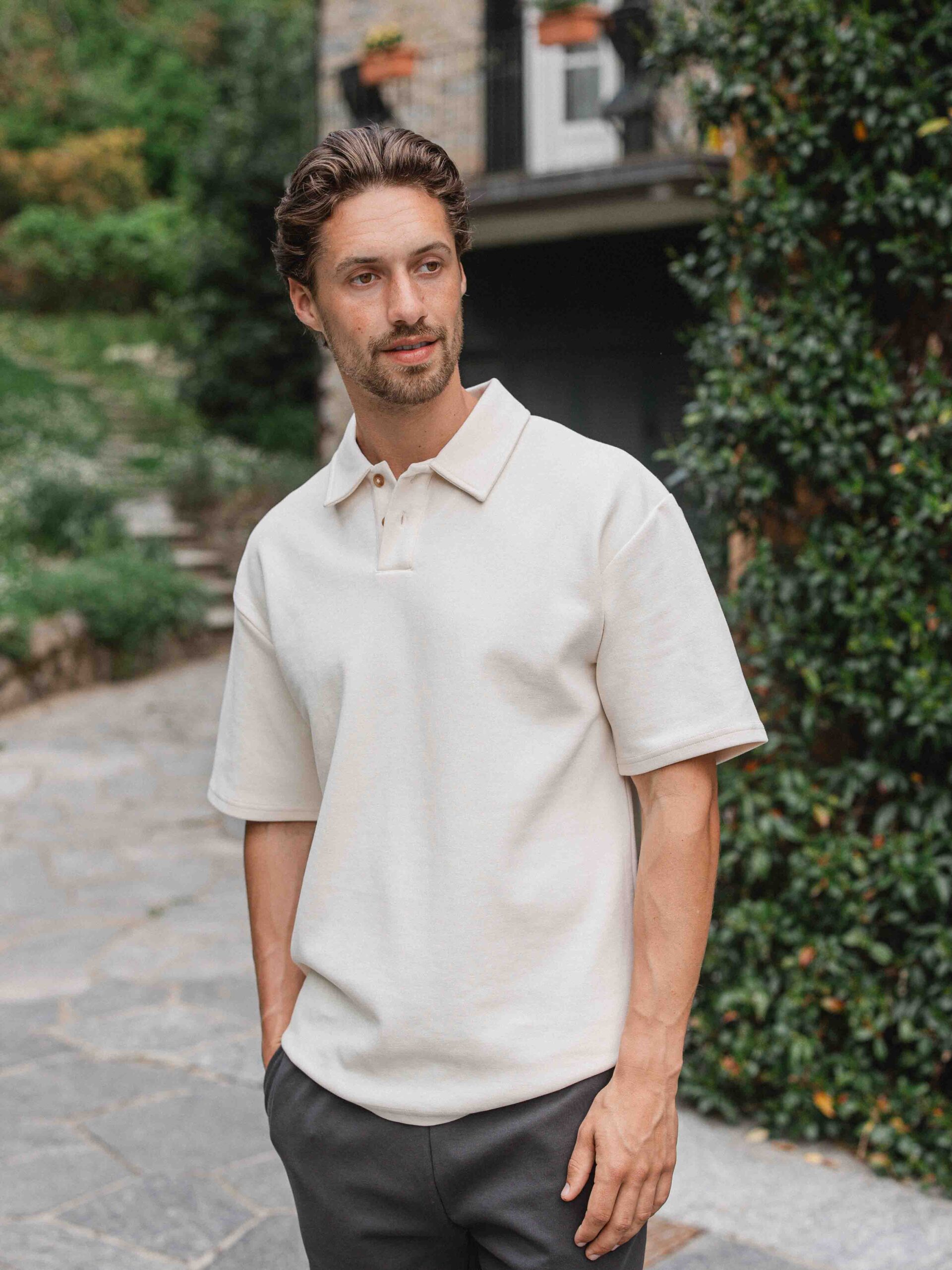 Off White Oversized Poloshirt 1608 WEAR