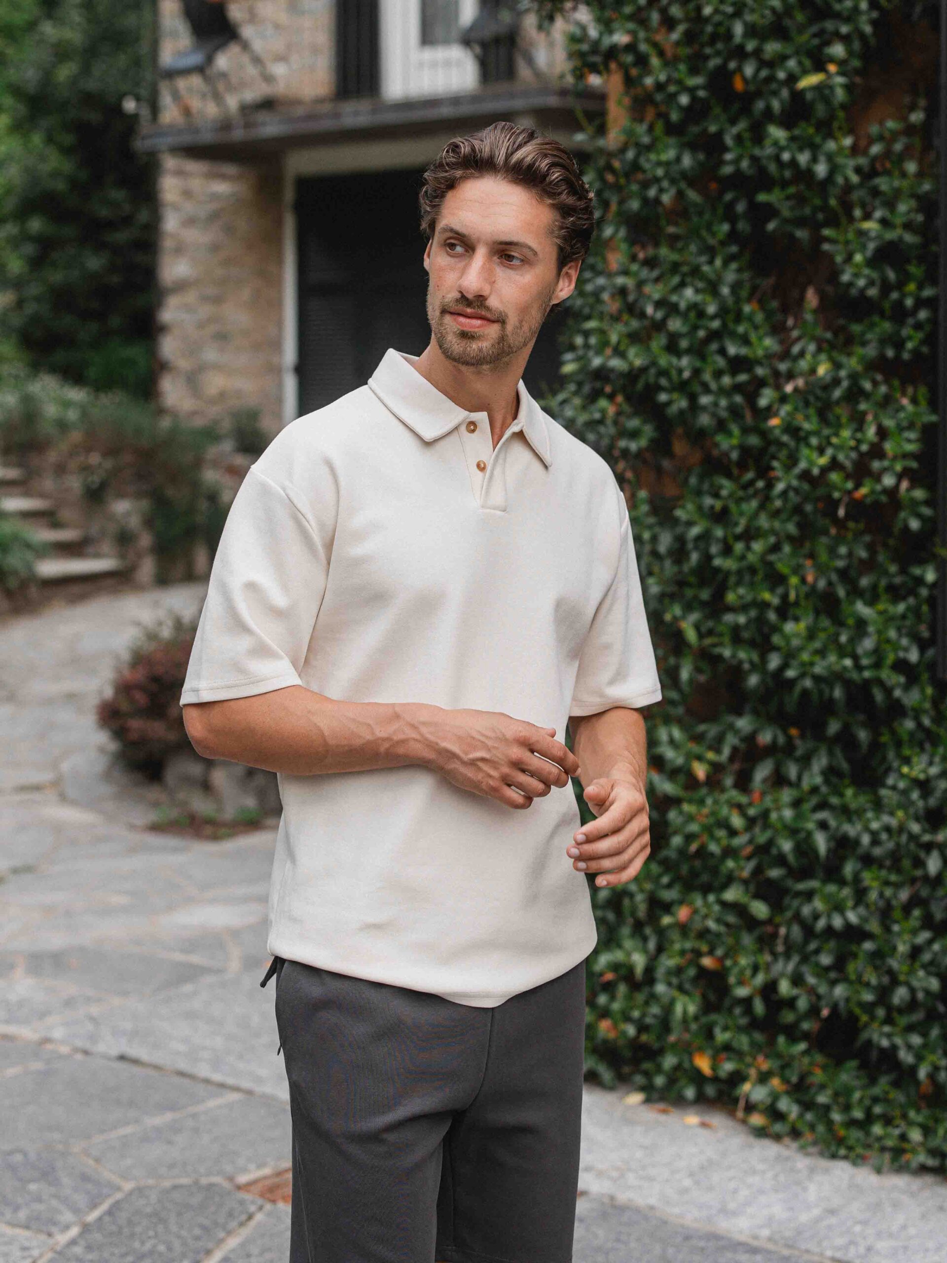 Off White Oversized Poloshirt 1608 WEAR