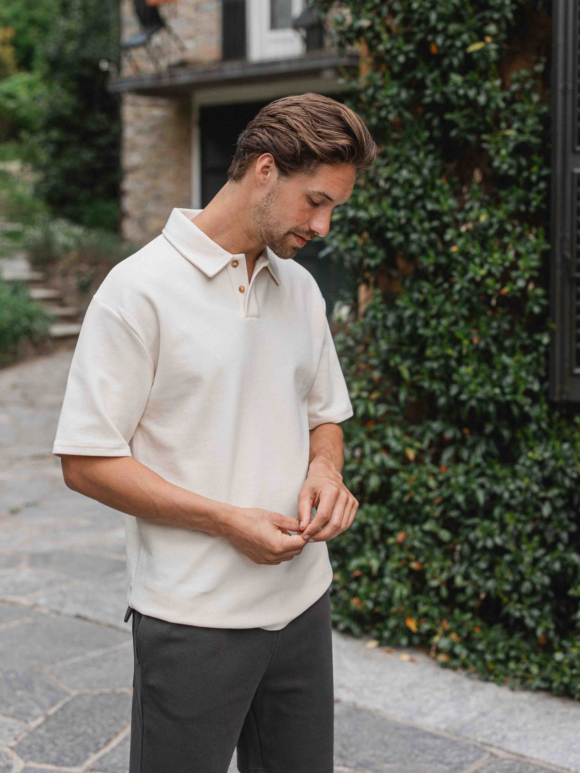 Off White Oversized Poloshirt 1608 WEAR