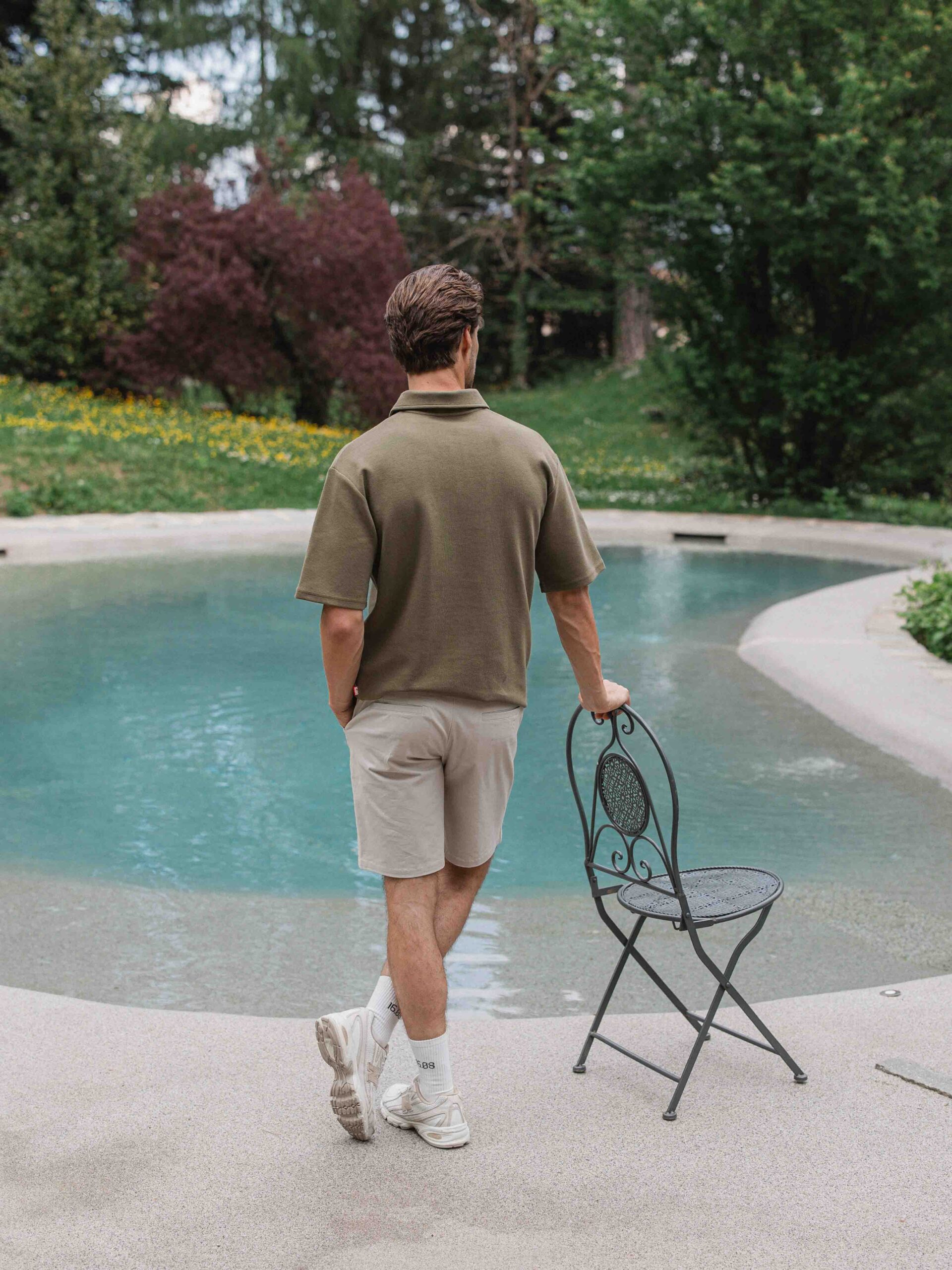 Green Oversized Poloshirt 1608 WEAR