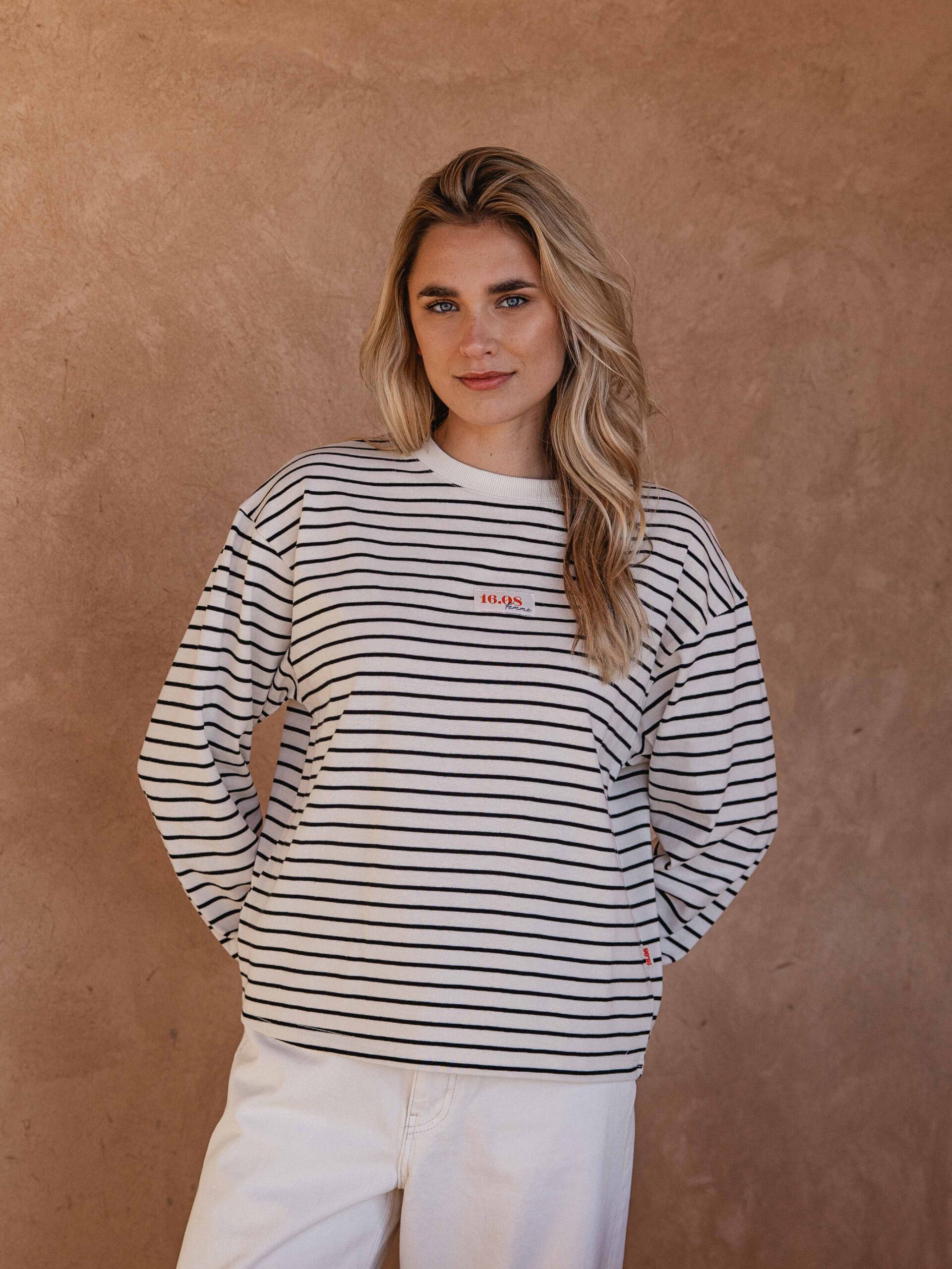 Off White Stripe Longsleeve 1608 WEAR