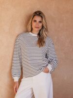 Off White Stripe Longsleeve