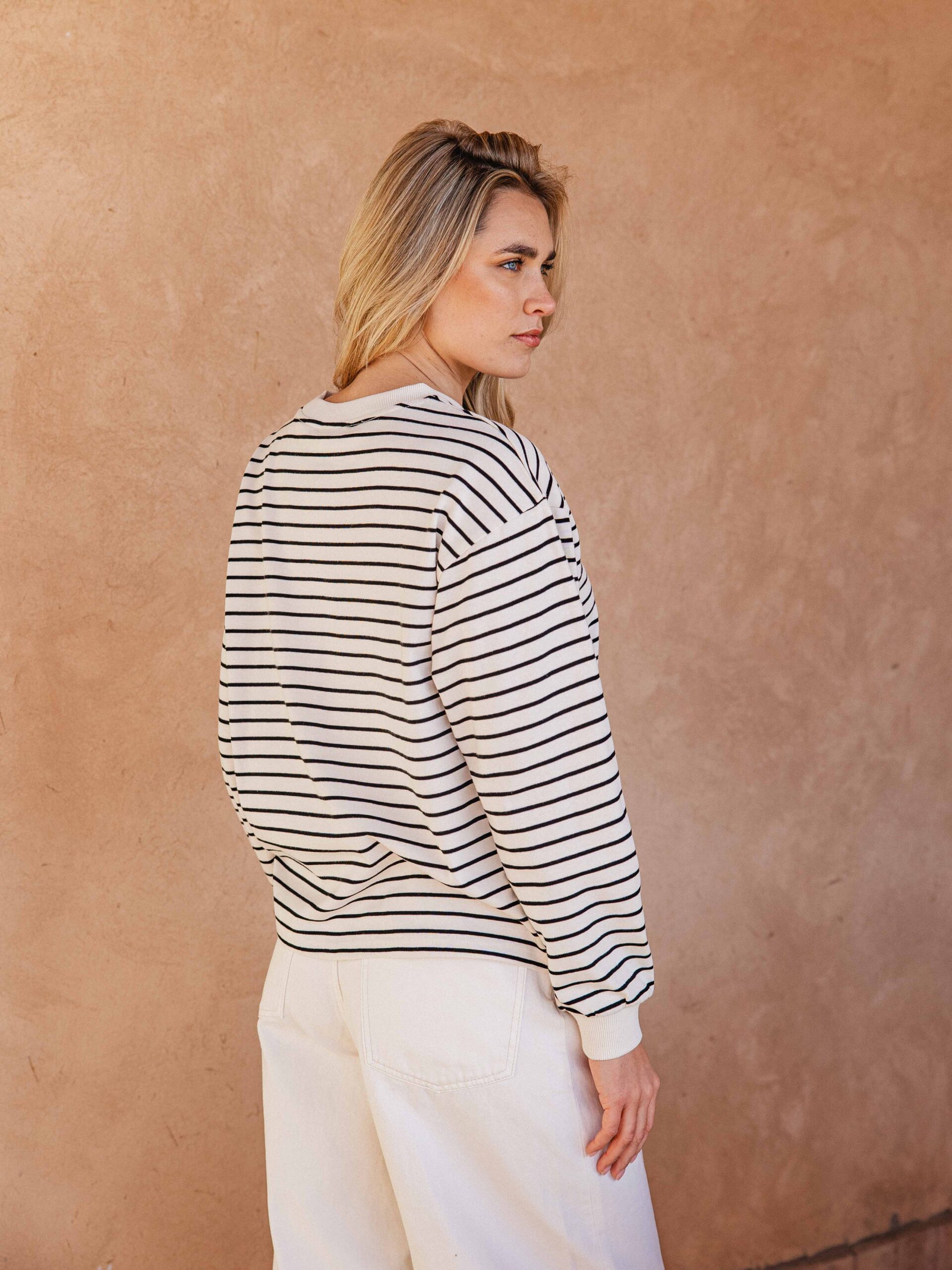 Off White Stripe Longsleeve 1608 WEAR