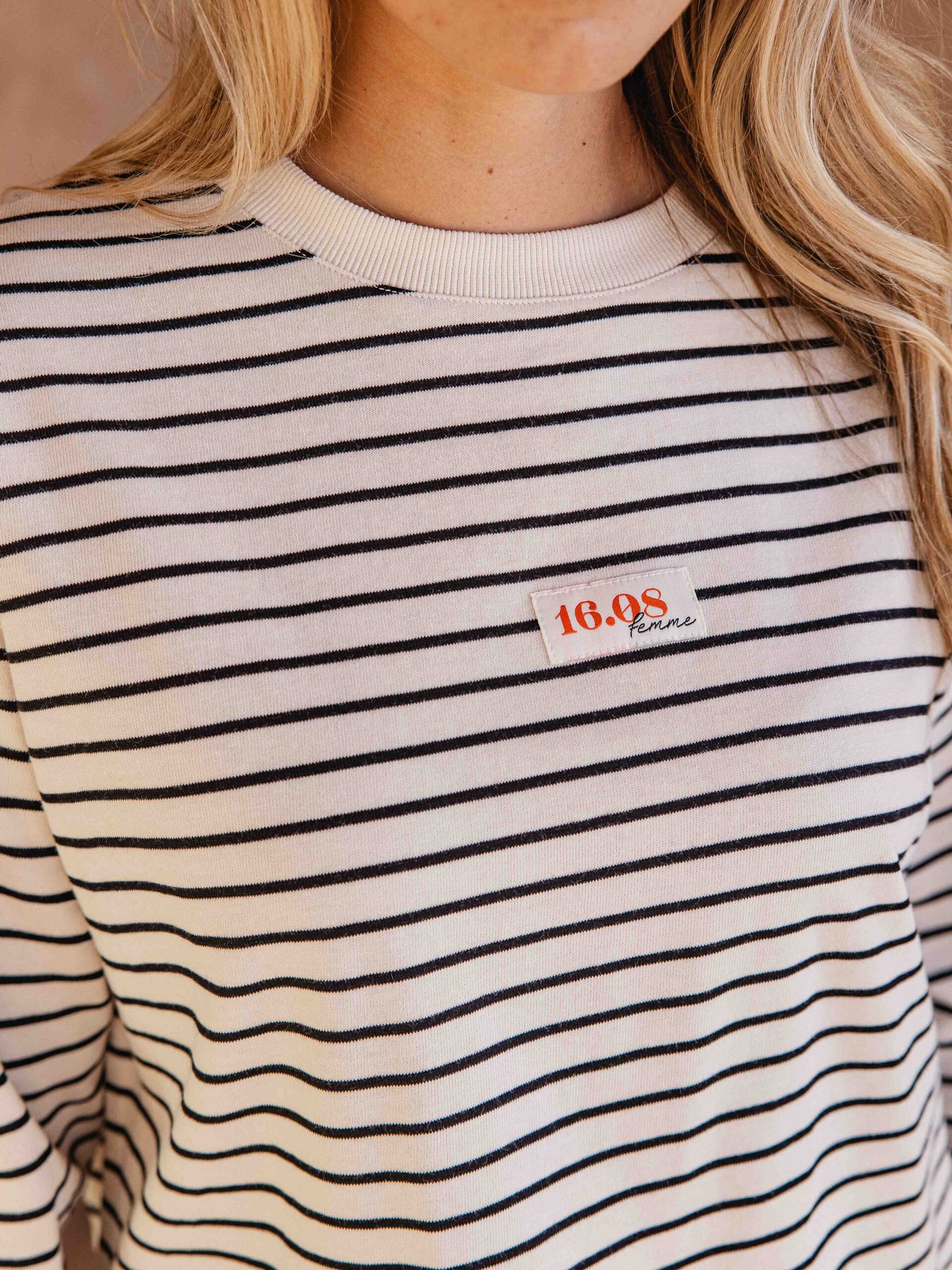 Off White Stripe Longsleeve 1608 WEAR