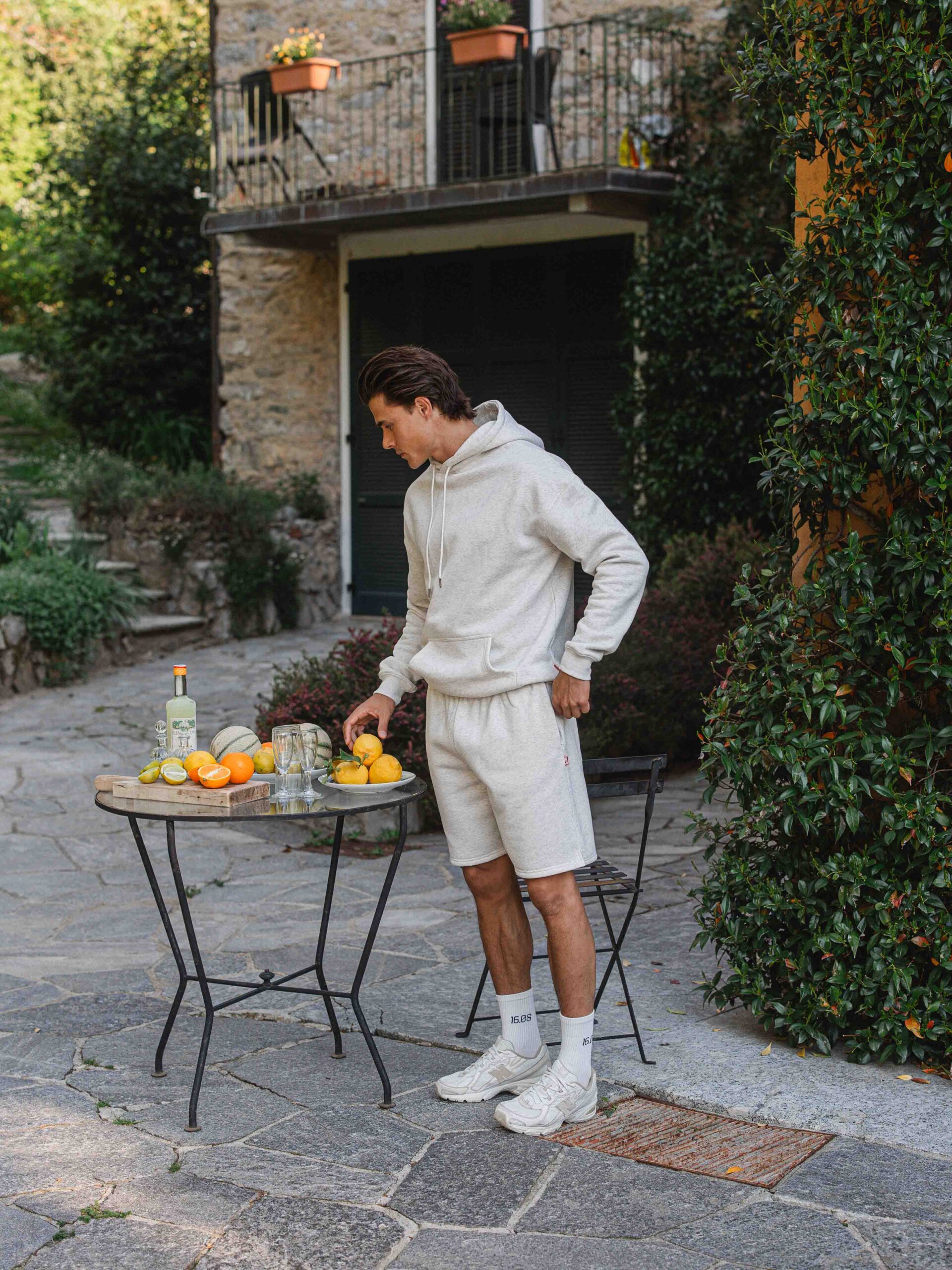Warm Grey Oversized Hoodie 1608 WEAR