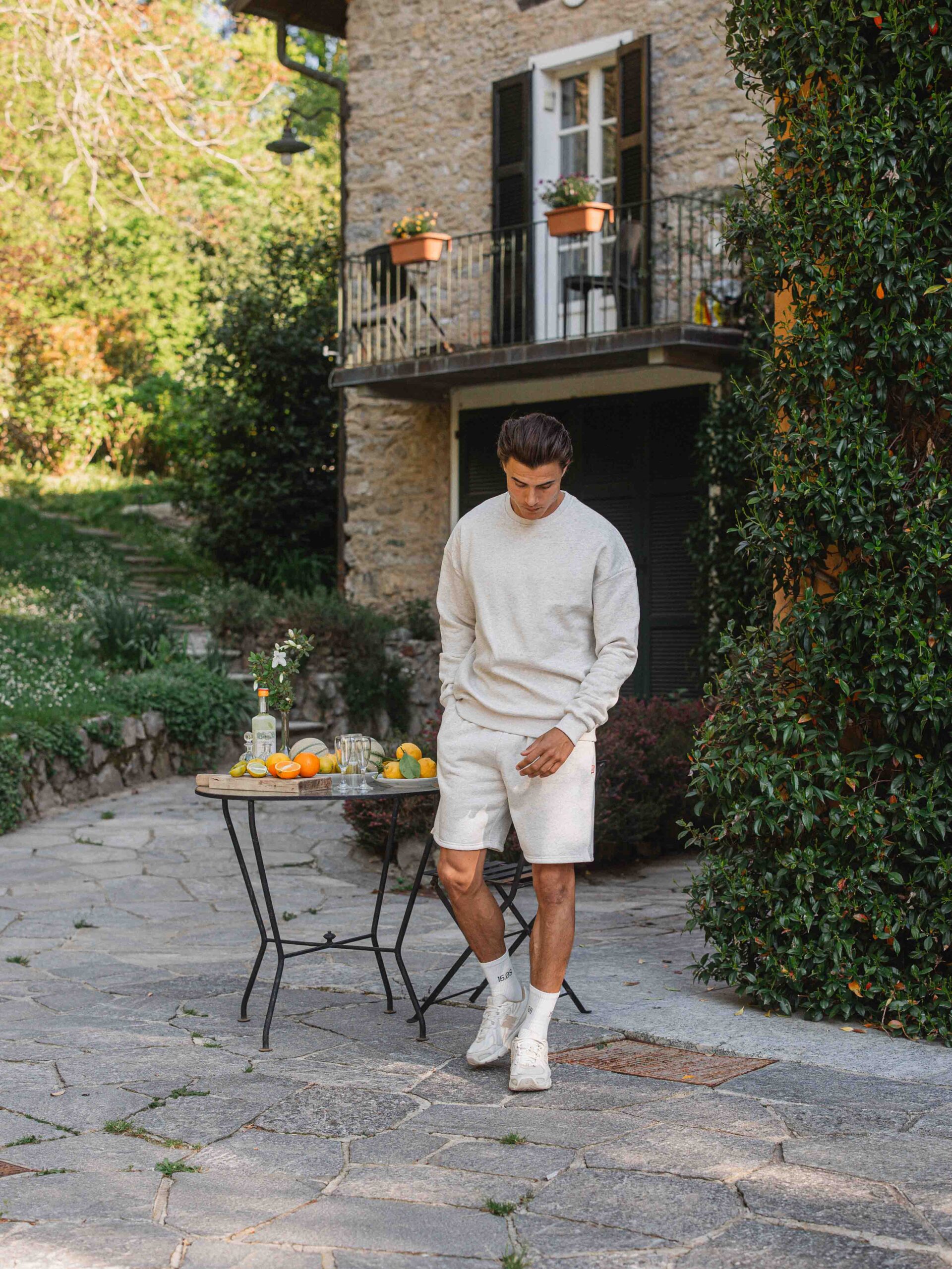 Warm Grey Oversized Short 1608 WEAR