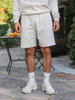 Warm Grey Oversized Short