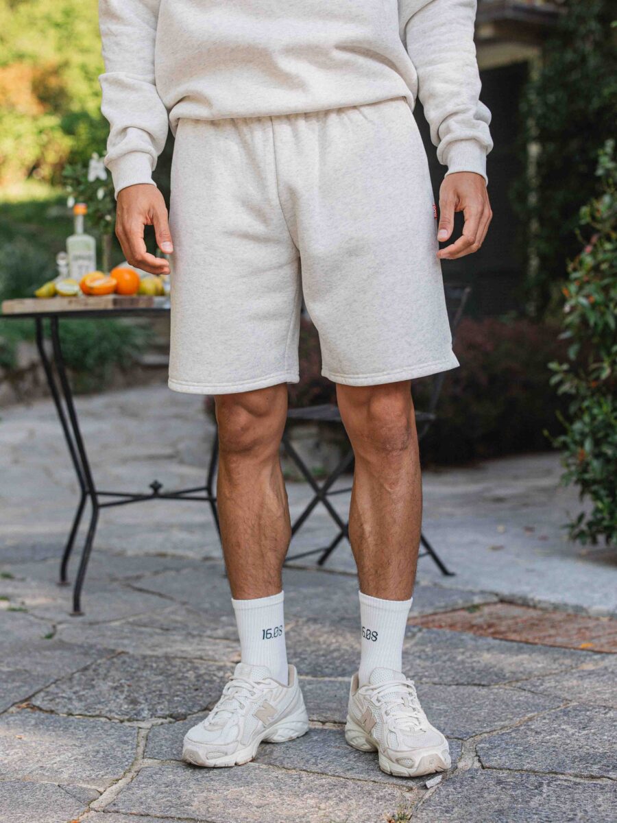 Warm Grey Oversized Short