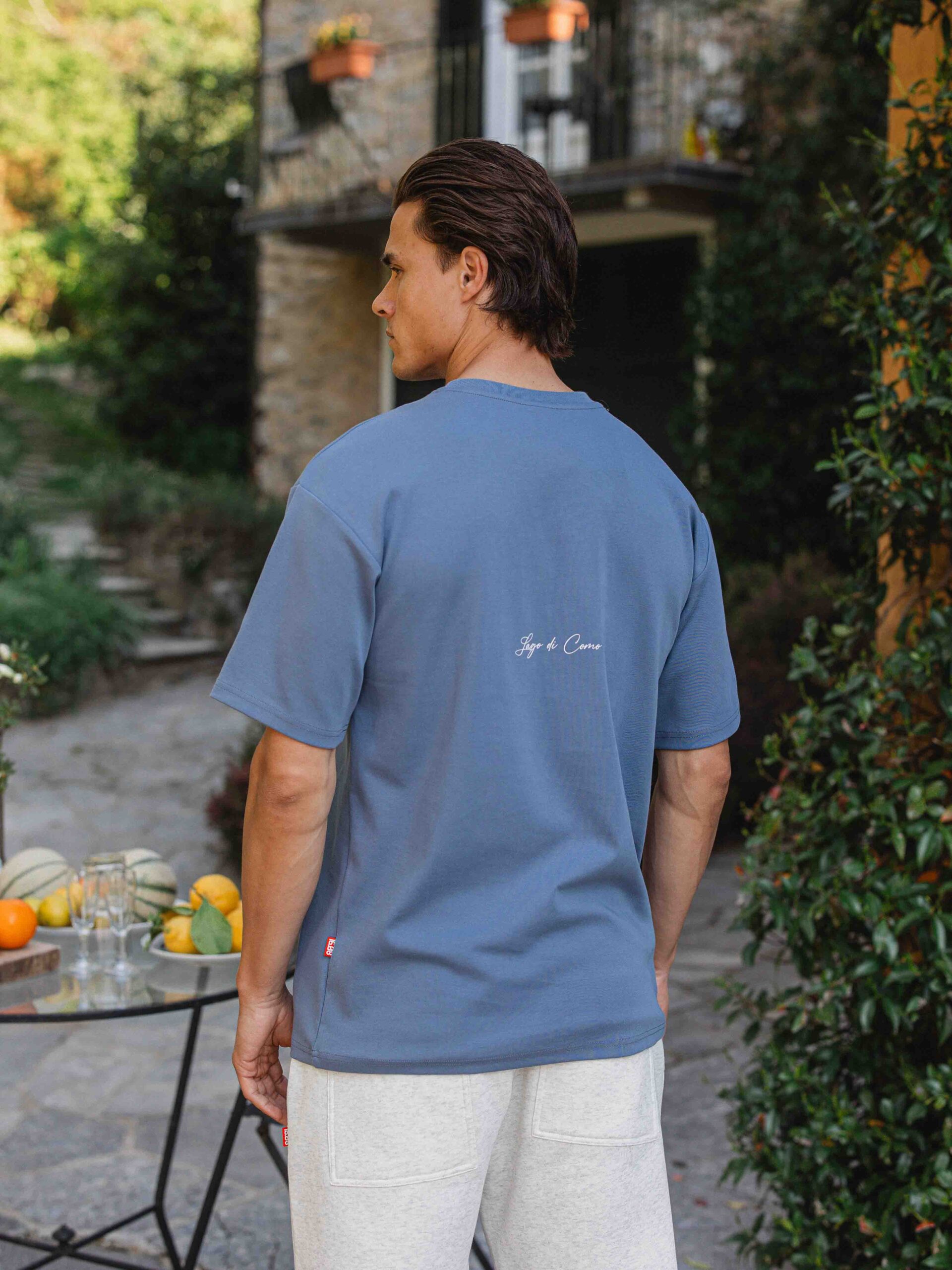 Blue Como Oversized T-shirt 1608 WEAR