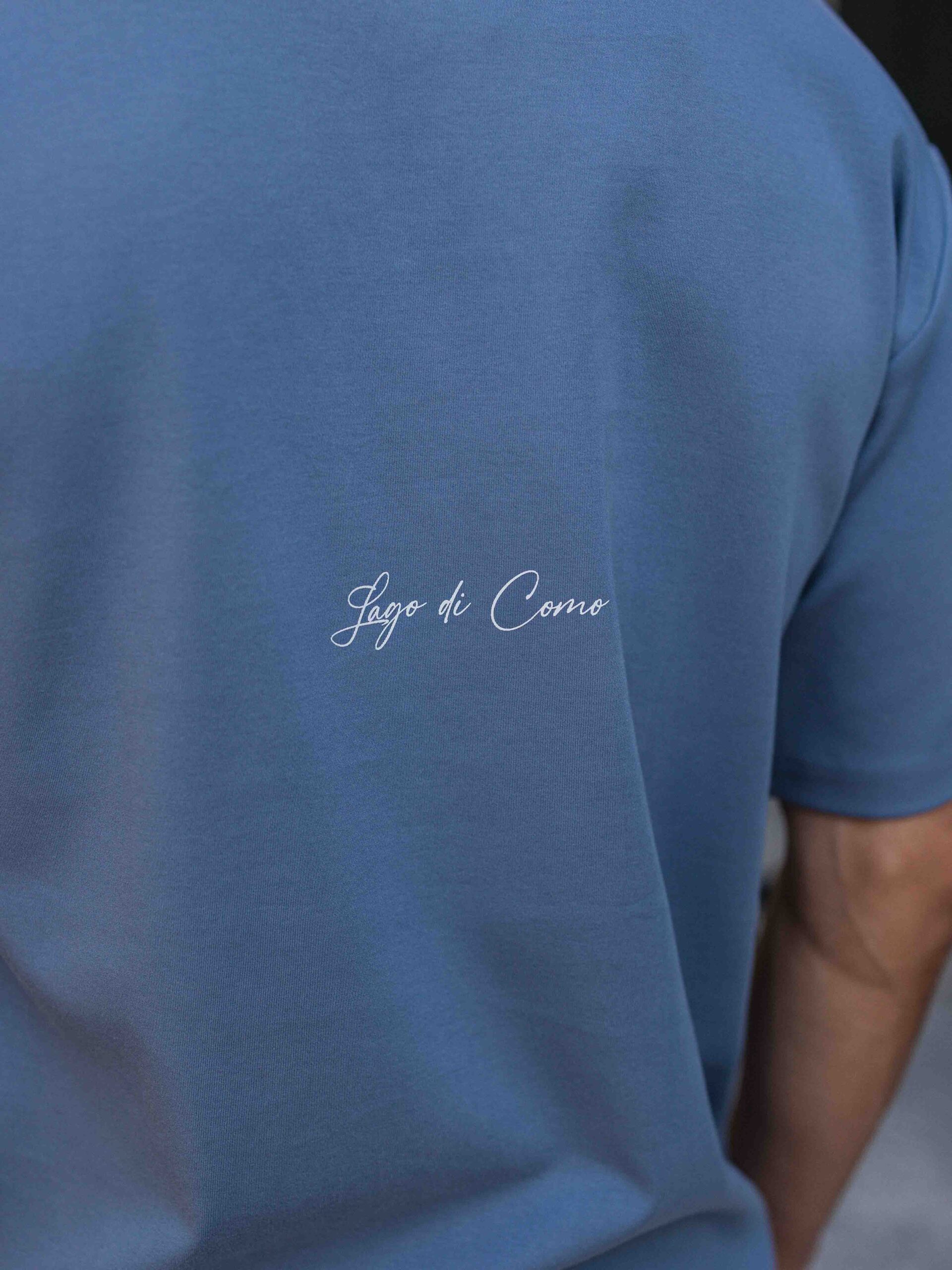 Blue Como Oversized T-shirt 1608 WEAR