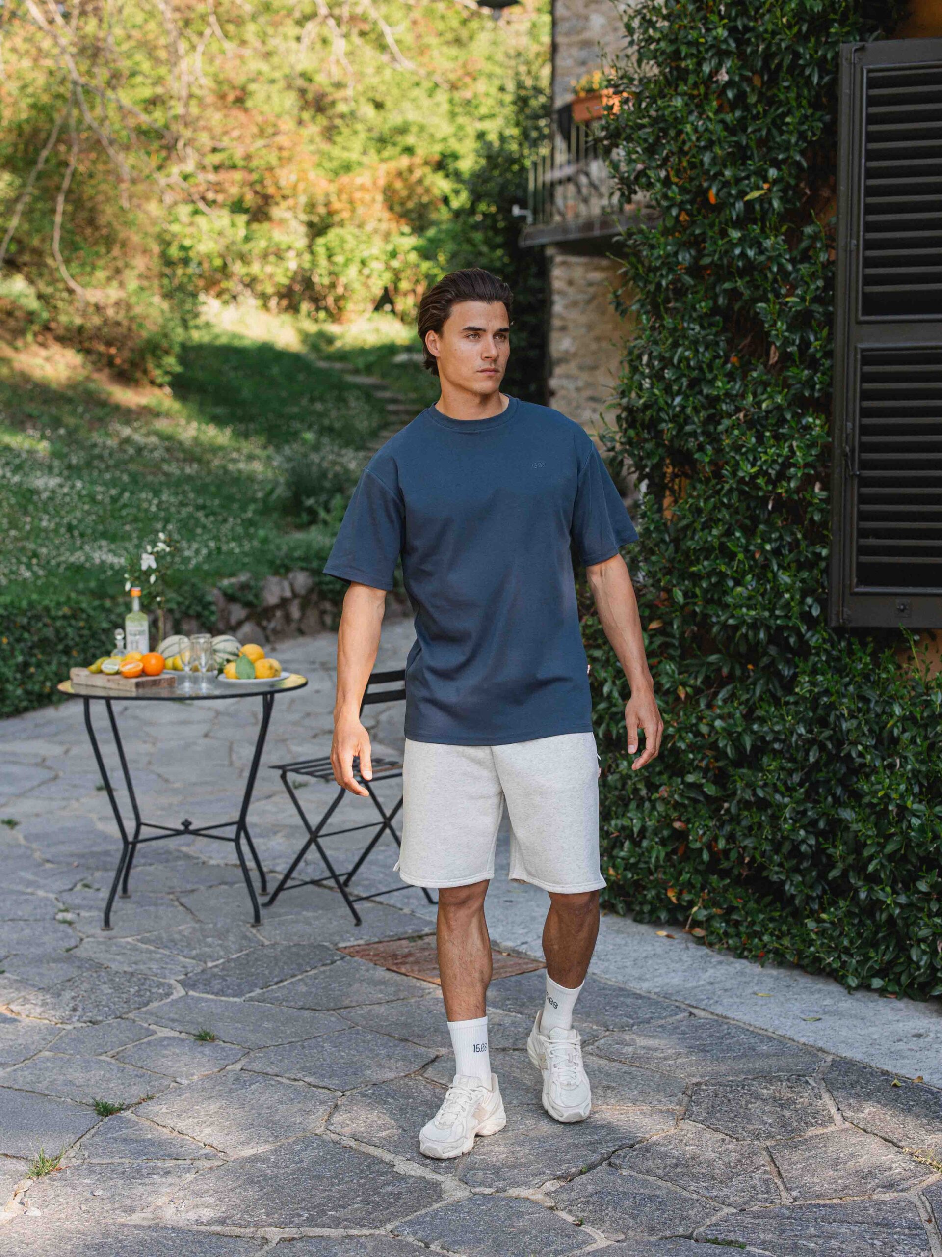 Navy Lago Di Como Oversized T-shirt 1608 WEAR