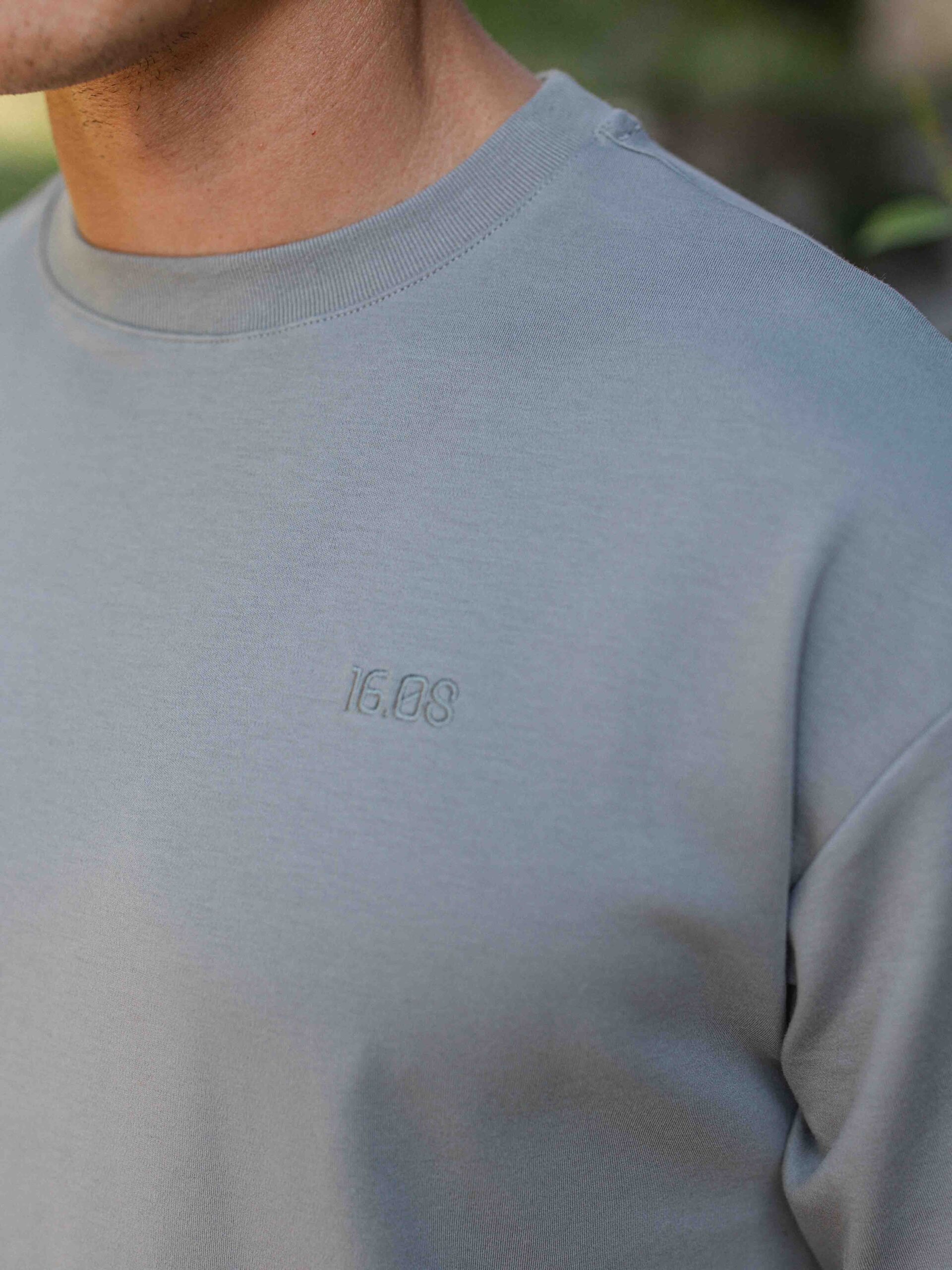 Grey Lago Di Como Oversized T-shirt 1608 WEAR