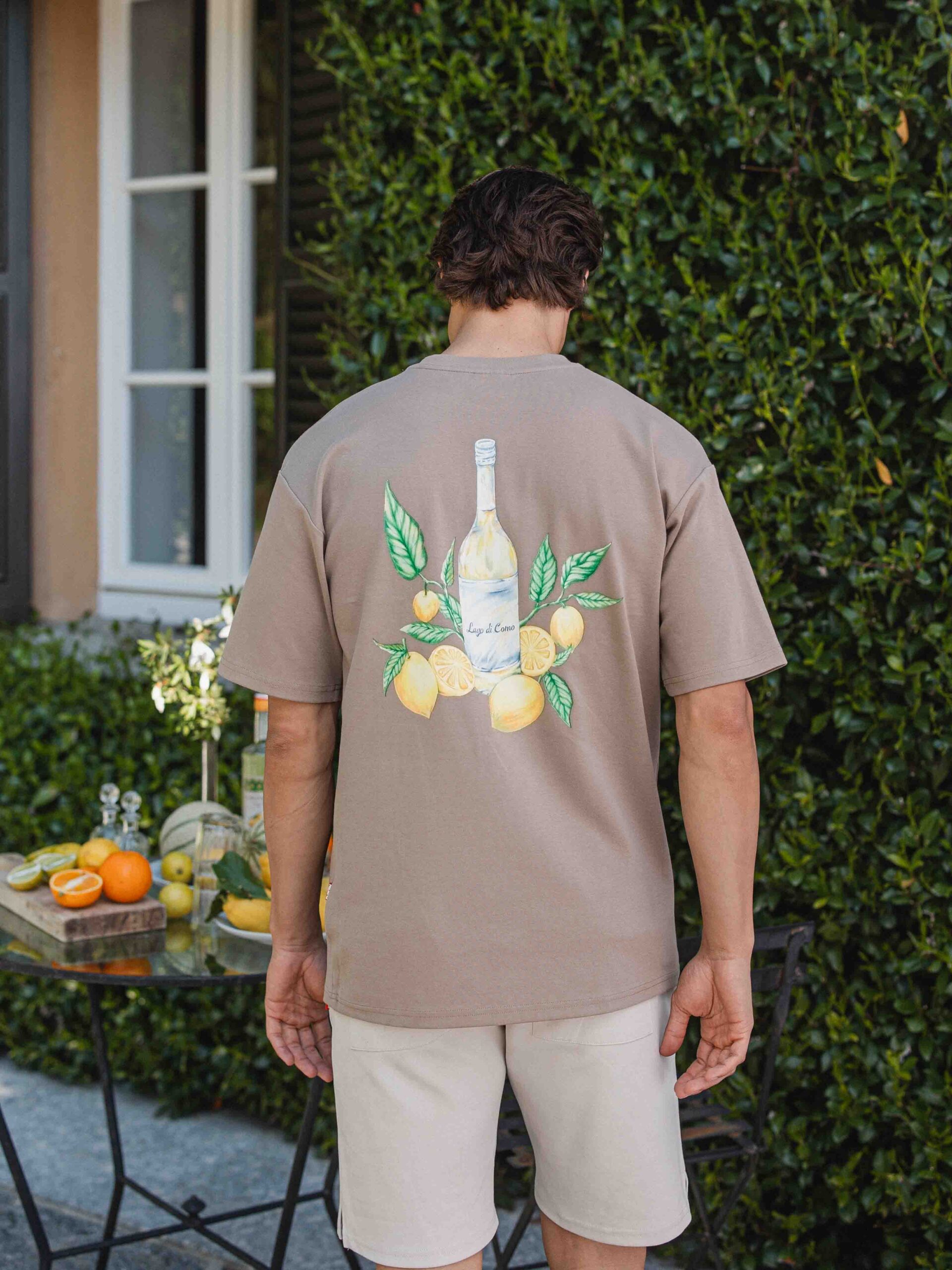 Brown Limone Oversized T-shirt 1608 WEAR
