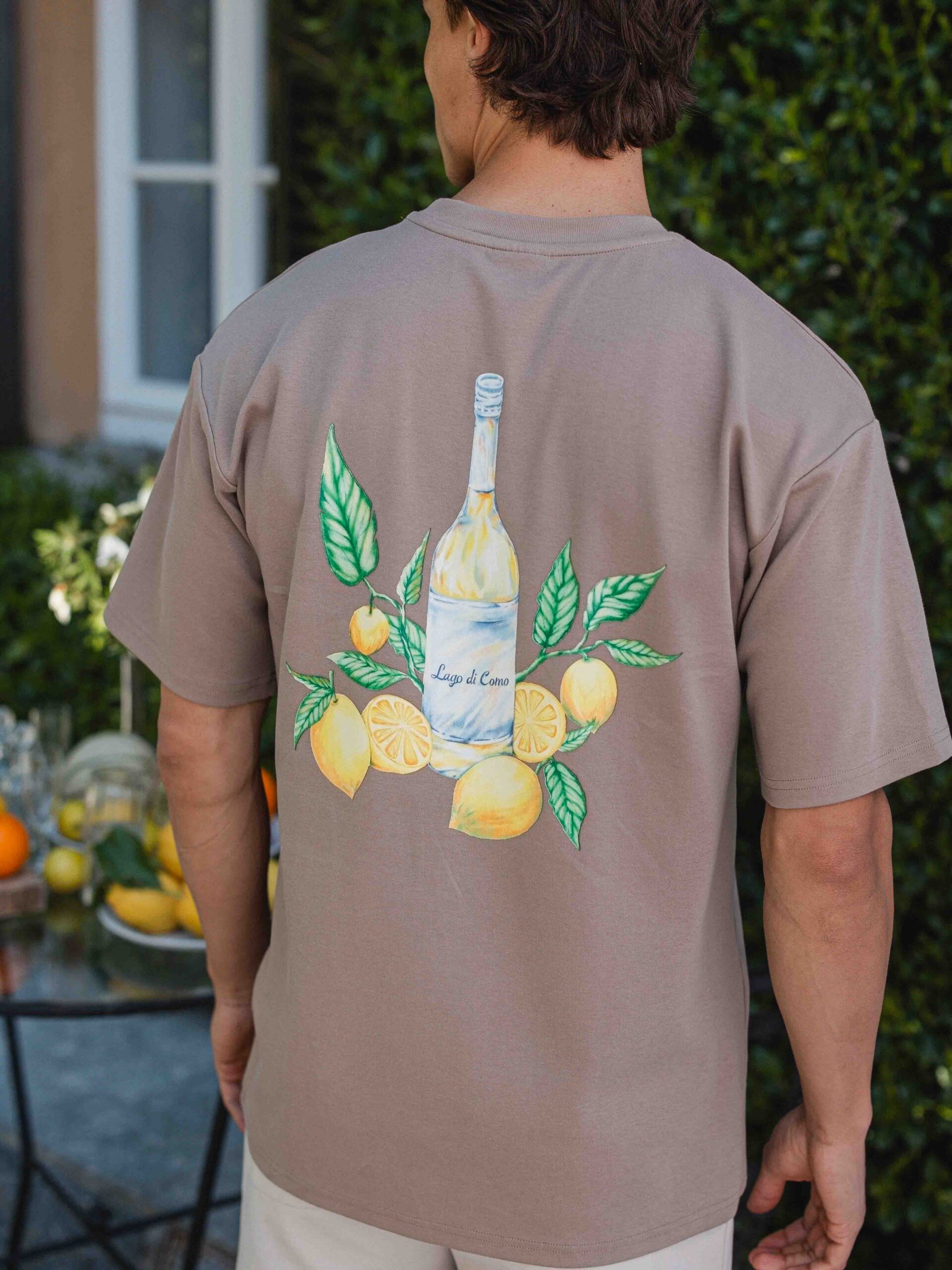 Brown Limone Oversized T-shirt 1608 WEAR