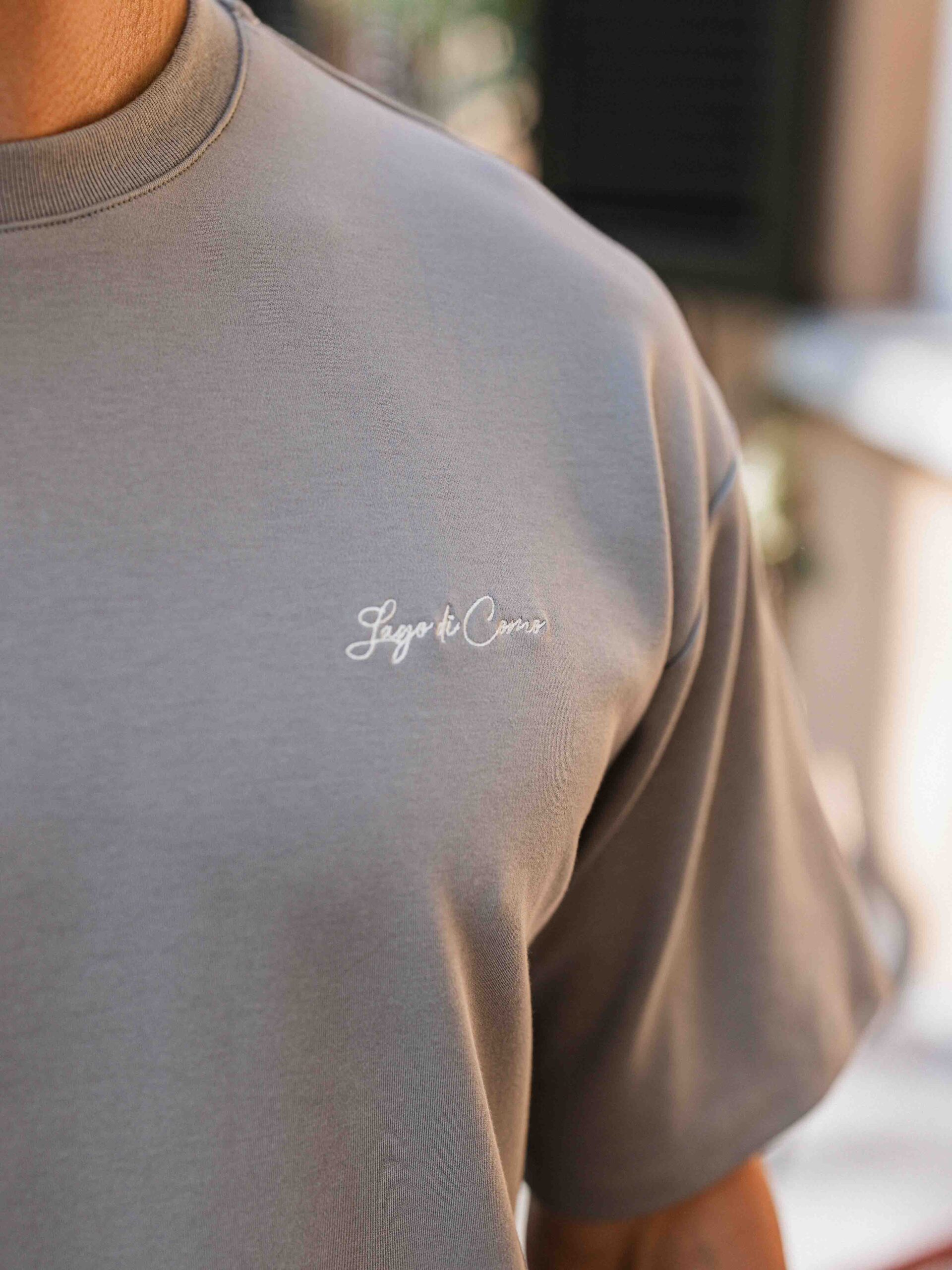 Grey Bruchetta Oversized T-shirt 1608 WEAR