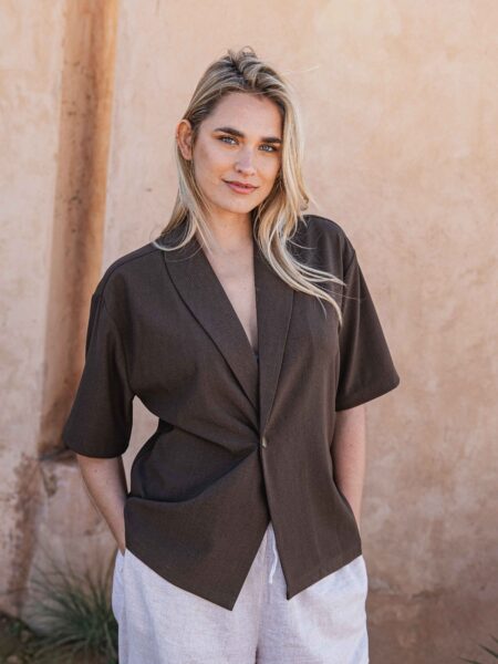 Brown Blazer