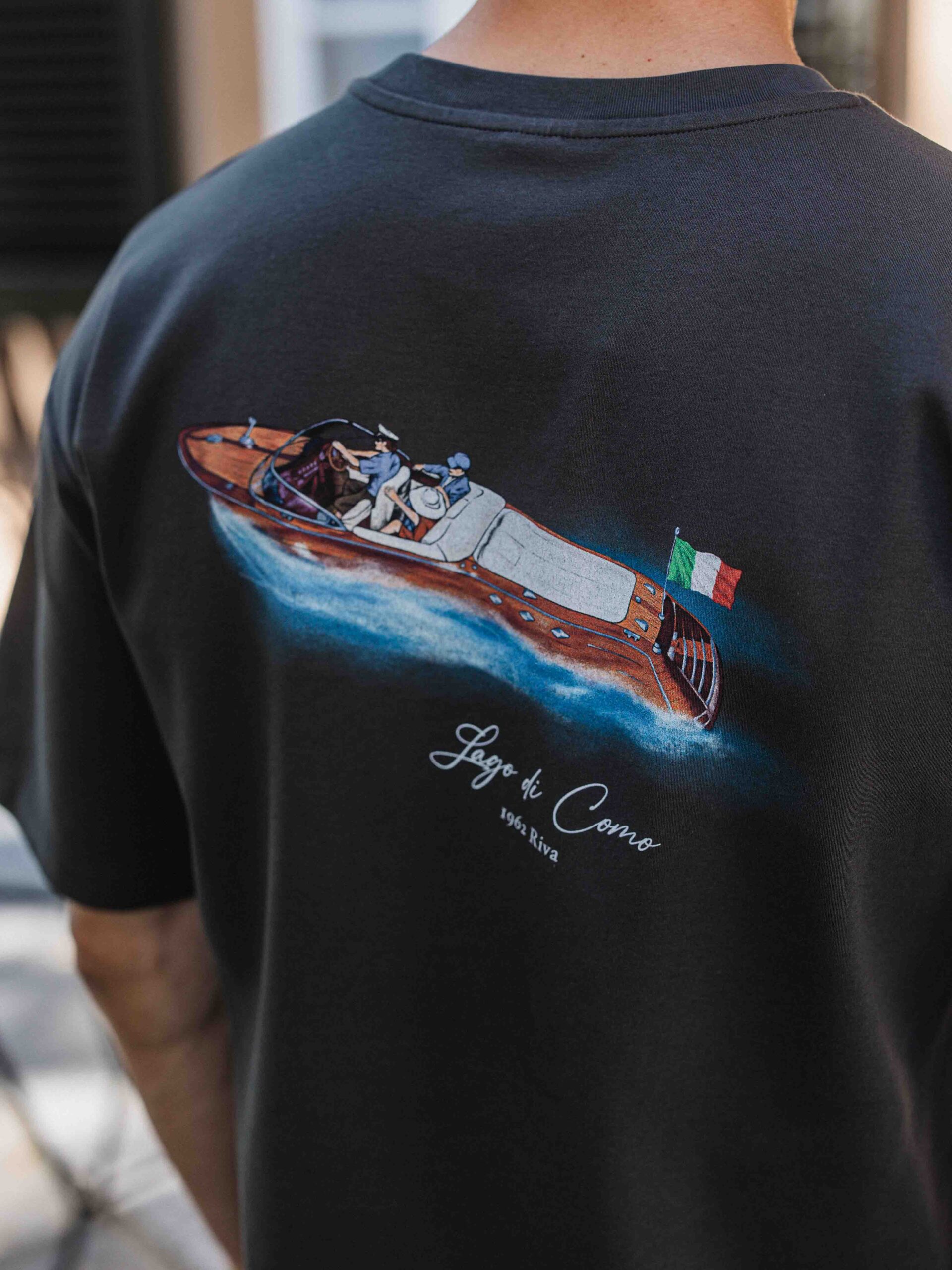 Off Black Riva Oversized T-shirt 1608 WEAR