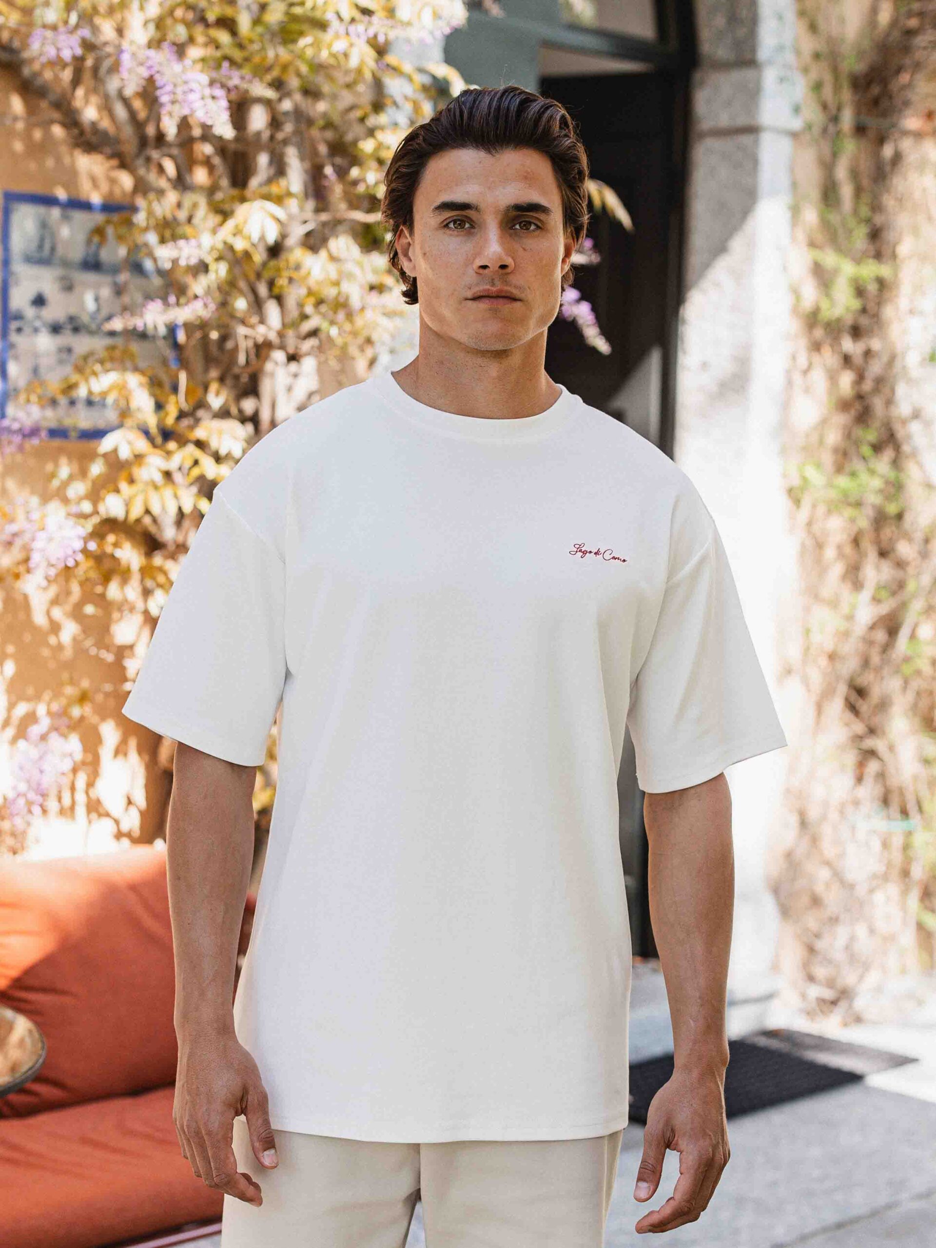 Off White Spaghetti Oversized T-shirt 1608 WEAR