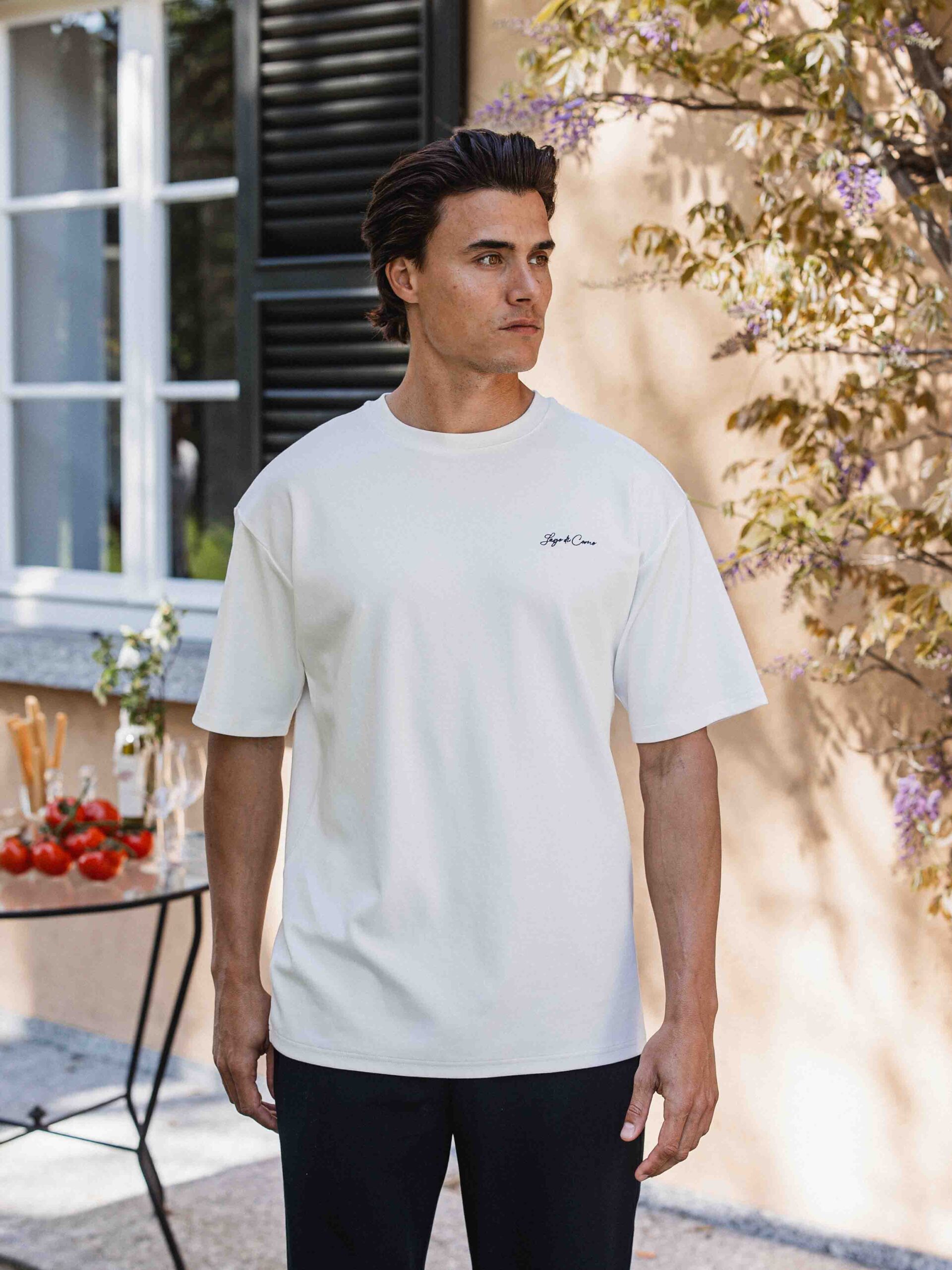 White Bruchetta Oversized T-shirt 1608 WEAR