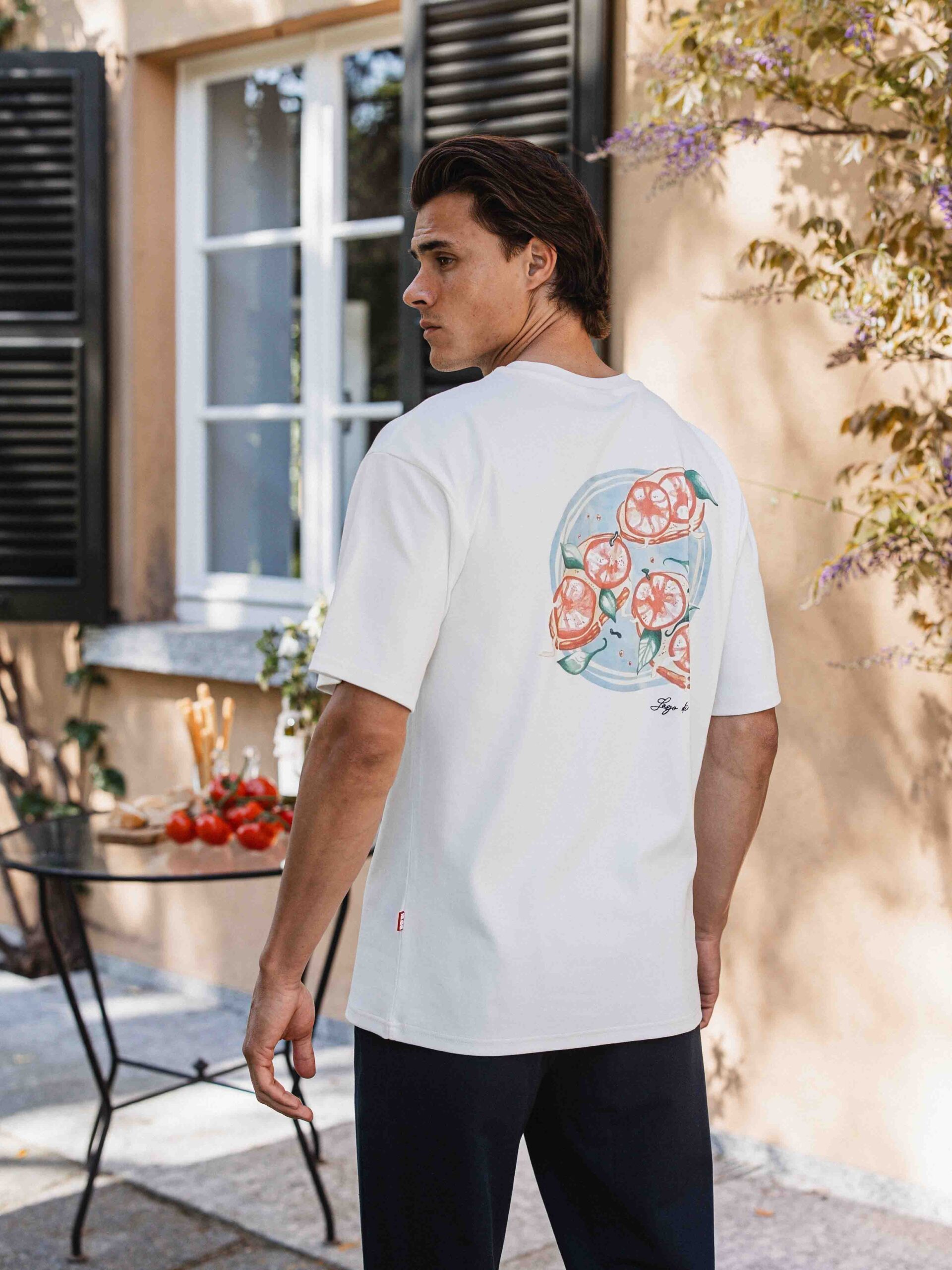White Bruchetta Oversized T-shirt 1608 WEAR