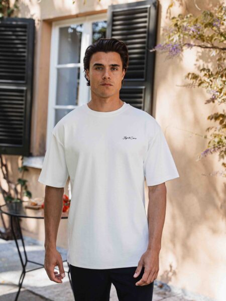 White Bruchetta Oversized T-shirt