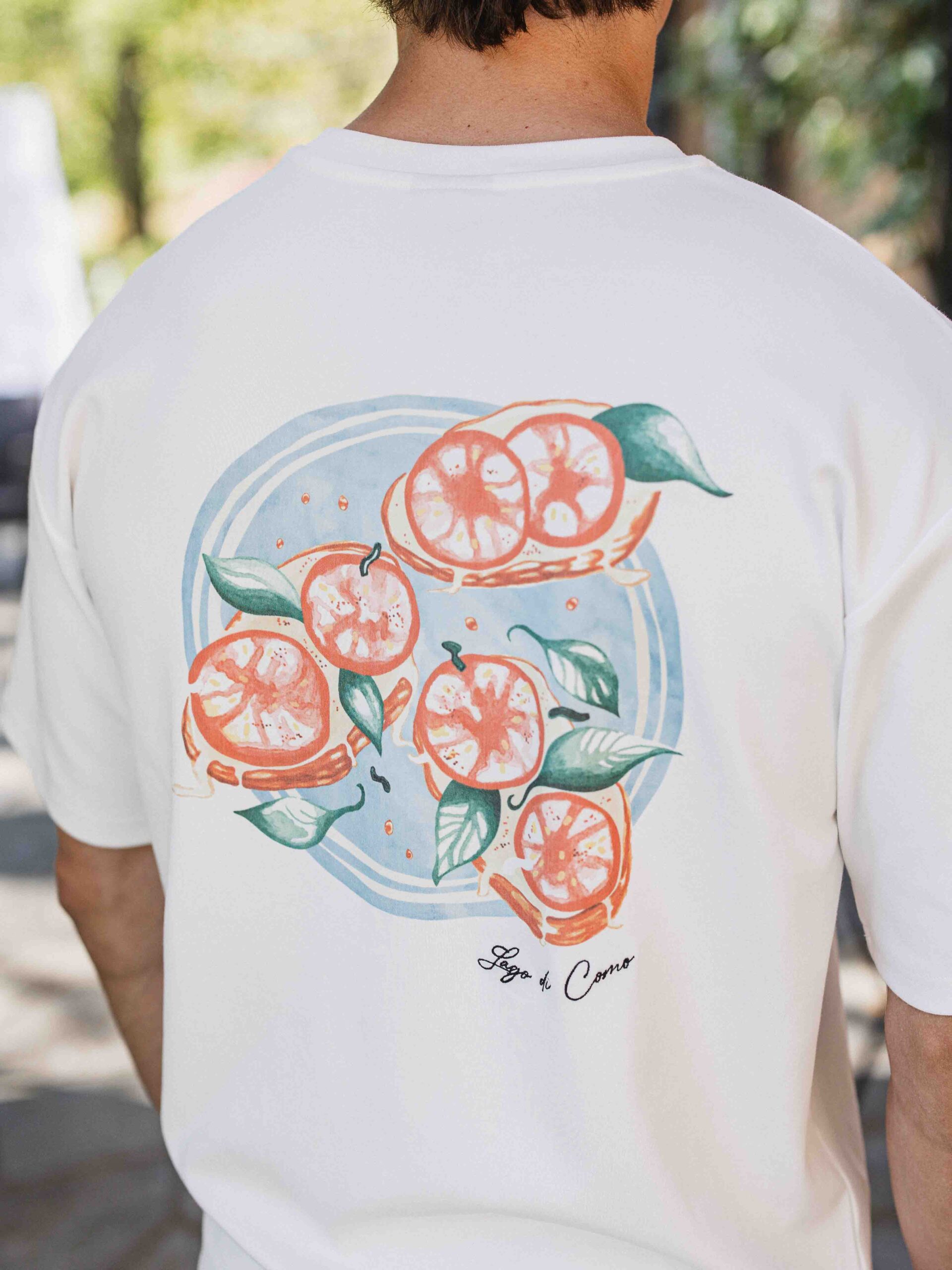 White Bruchetta Oversized T-shirt 1608 WEAR