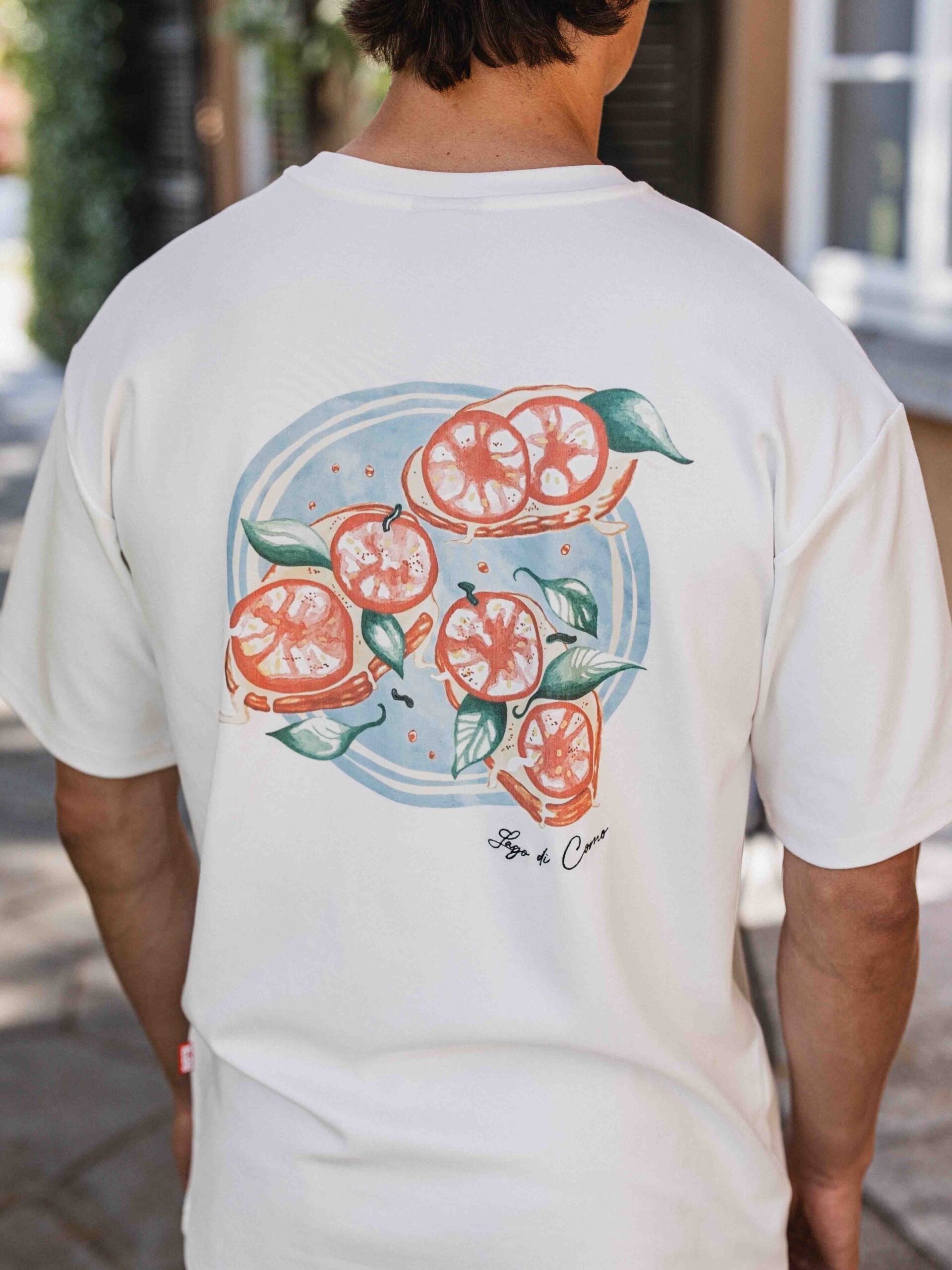 White Bruchetta Oversized T-shirt 1608 WEAR