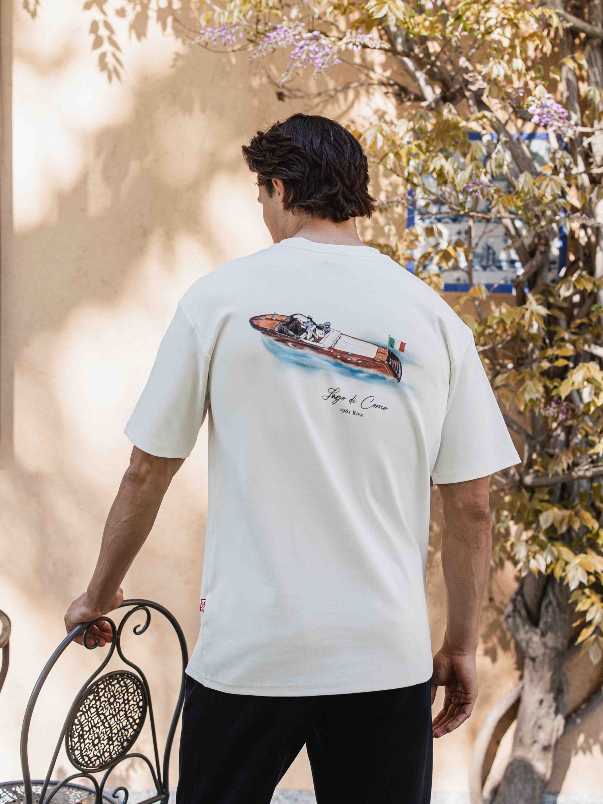 White Riva Oversized T-shirt 1608 WEAR