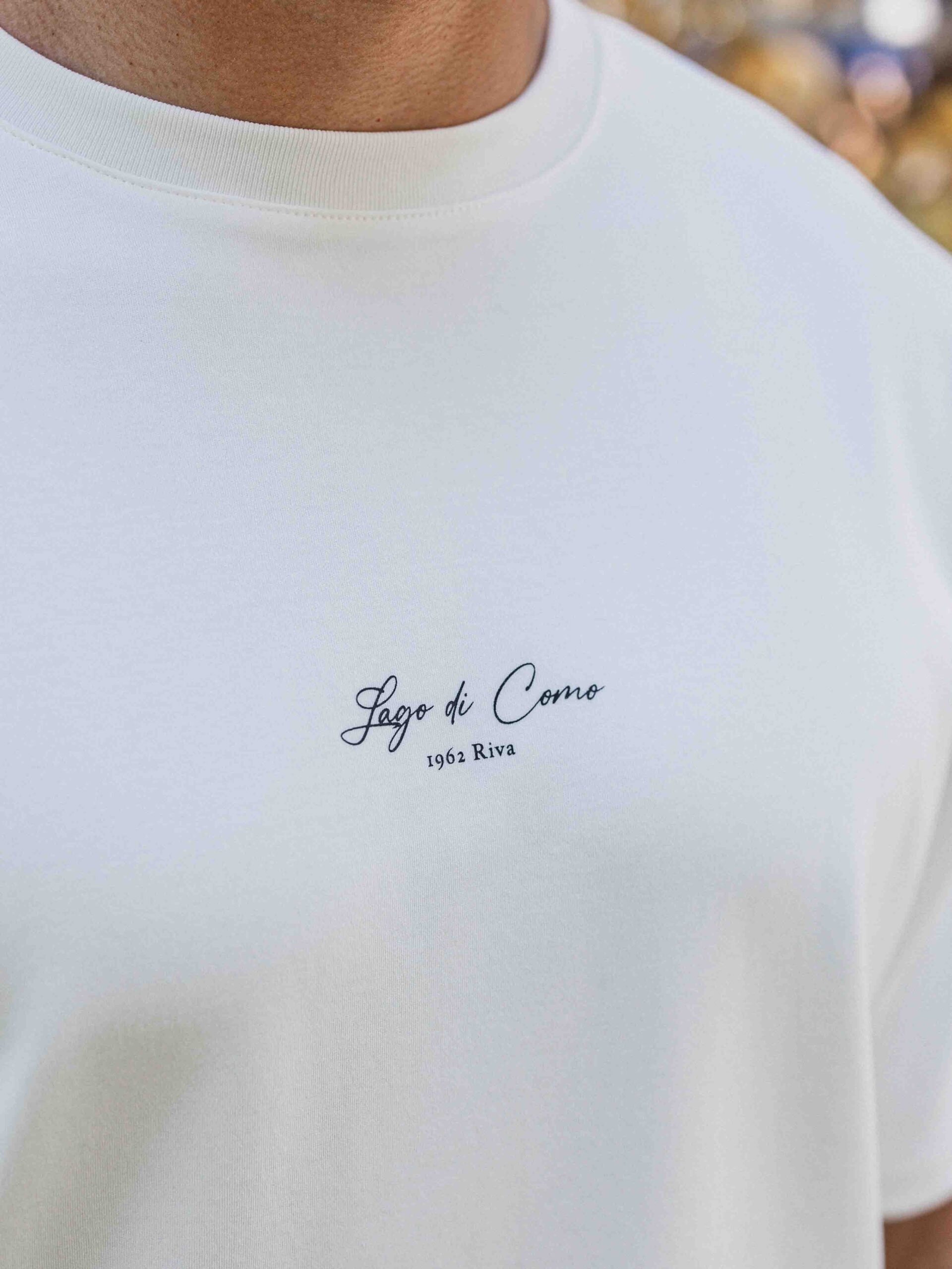 White Riva Oversized T-shirt 1608 WEAR