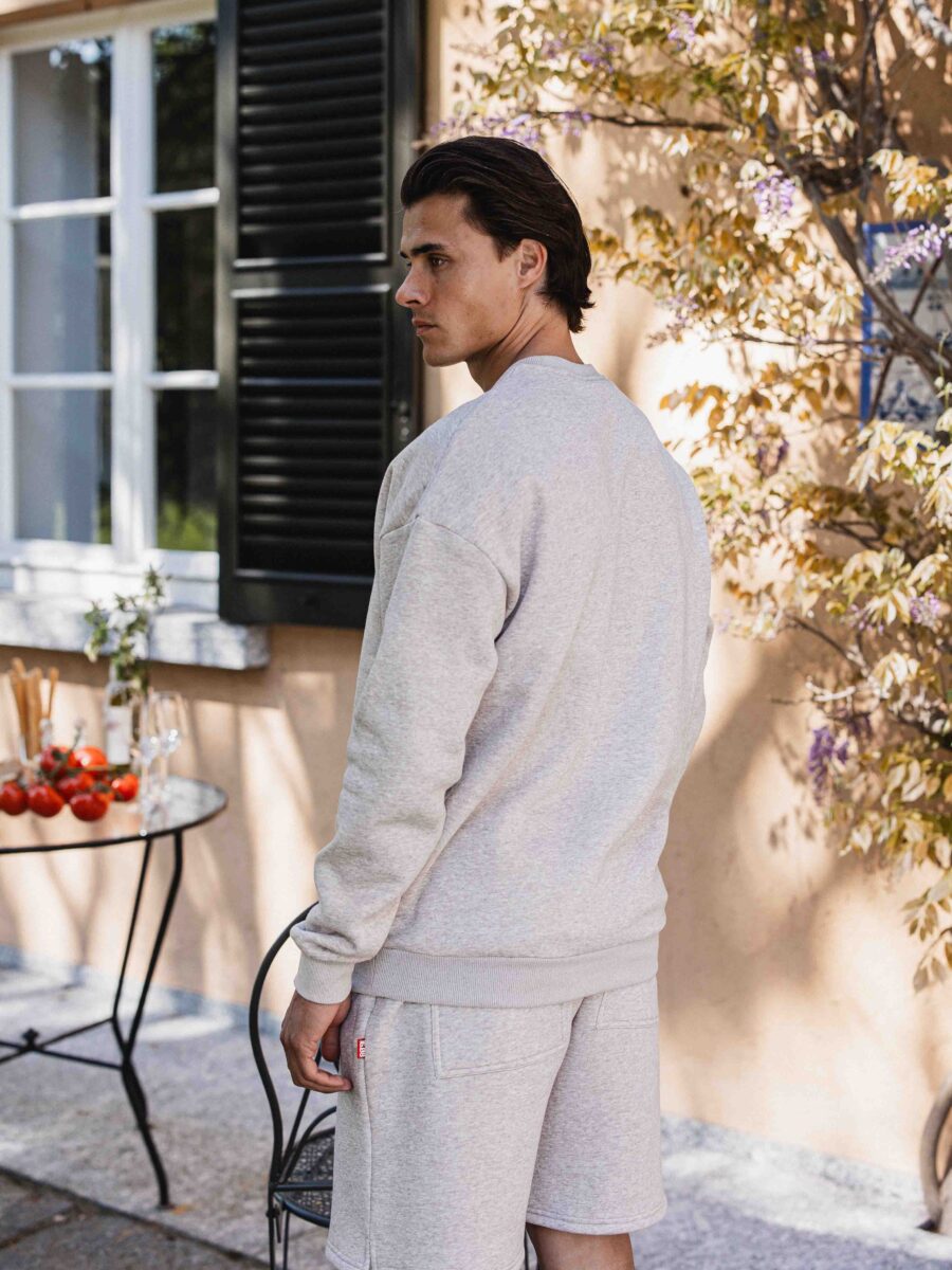 Brown Melange Sweater