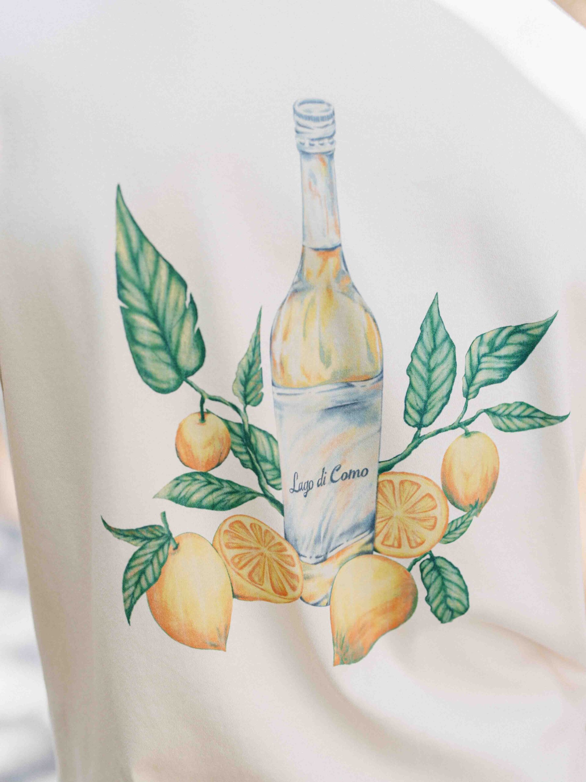 Beige Limone Oversized T-shirt 1608 WEAR