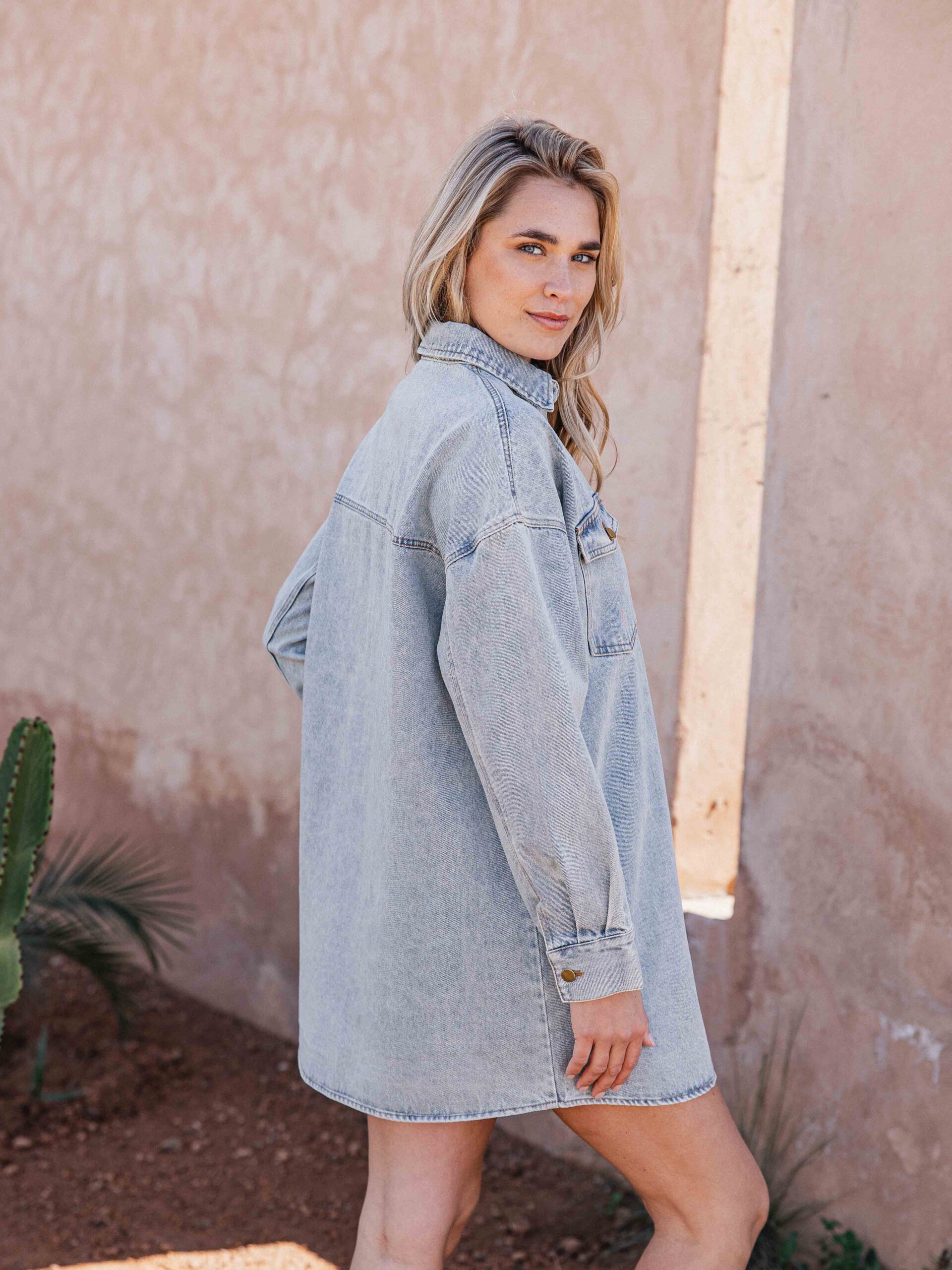 Blue Denim Dress 1608 WEAR