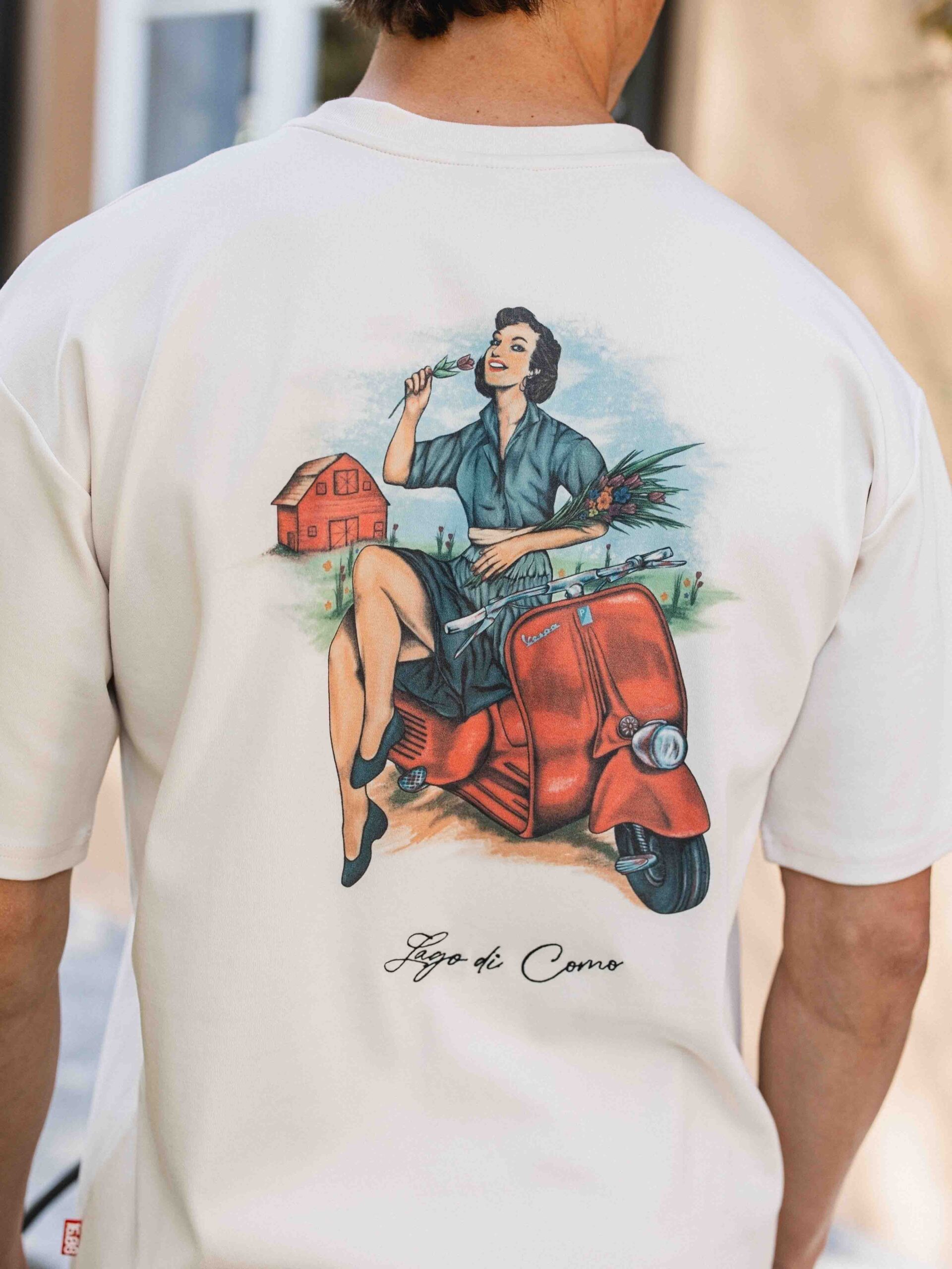 Vespa Oversized T-shirt 1608 WEAR