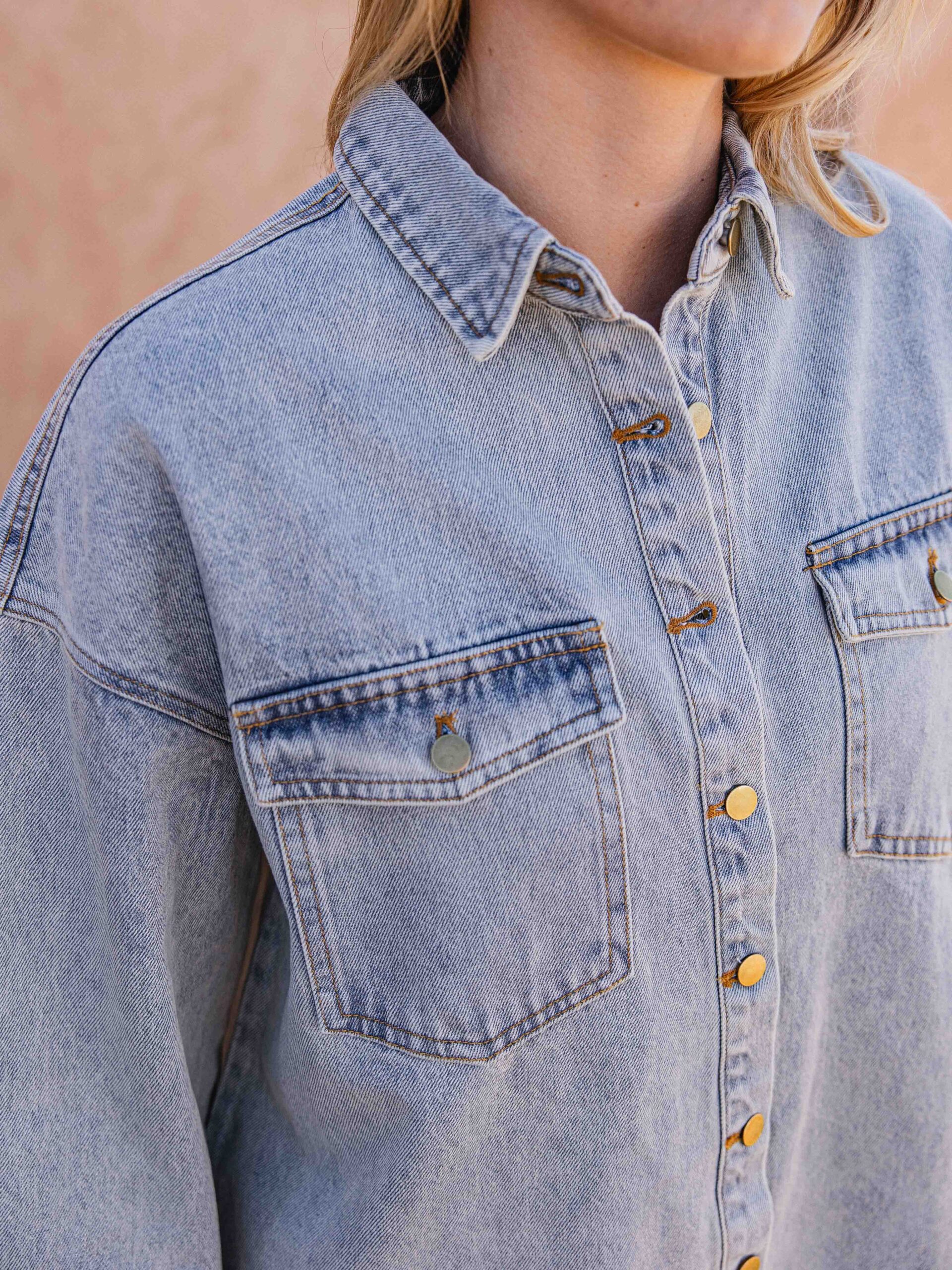 Blue Denim Dress 1608 WEAR